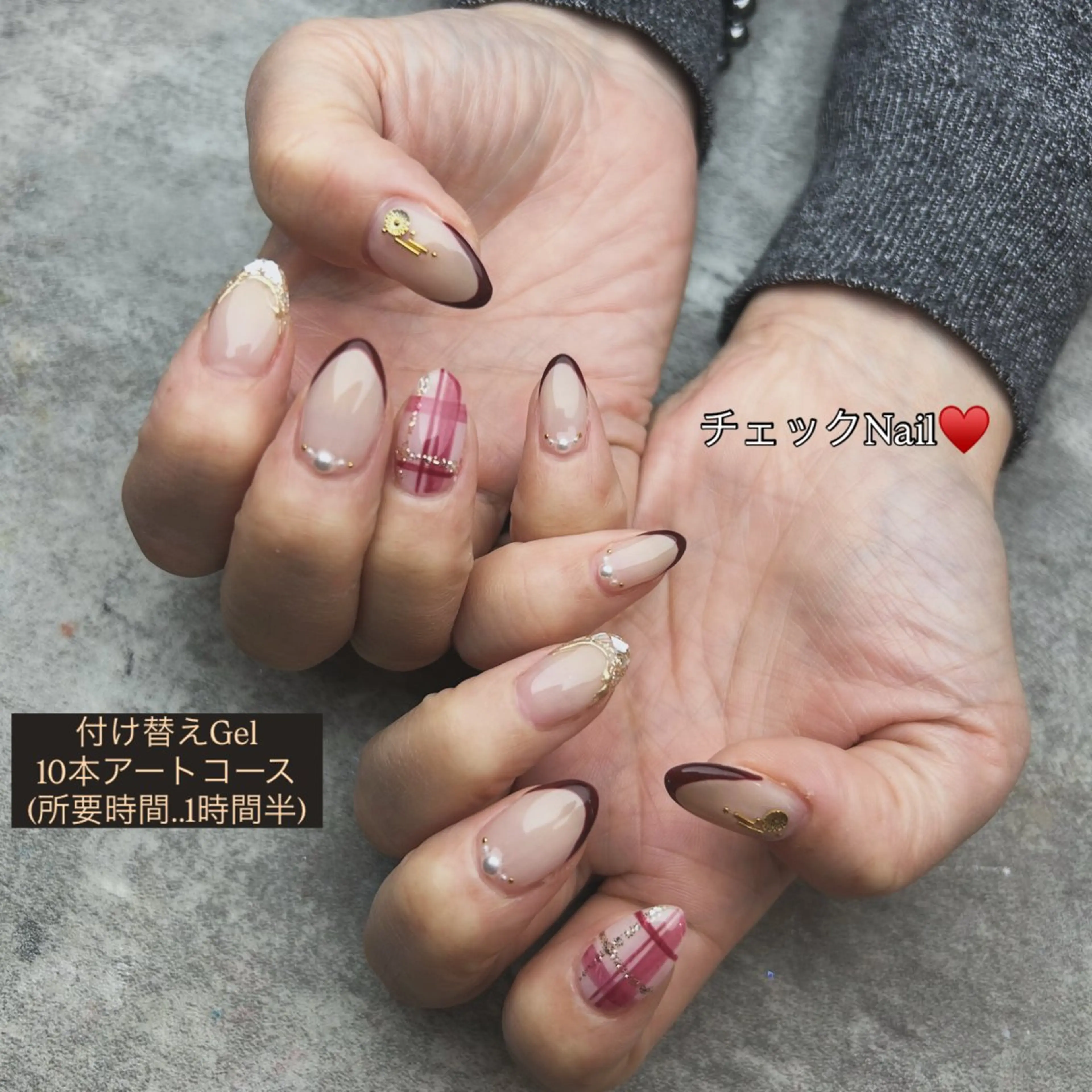 ネイル ハンドネイル Cheri Nailのネイルデザイン
