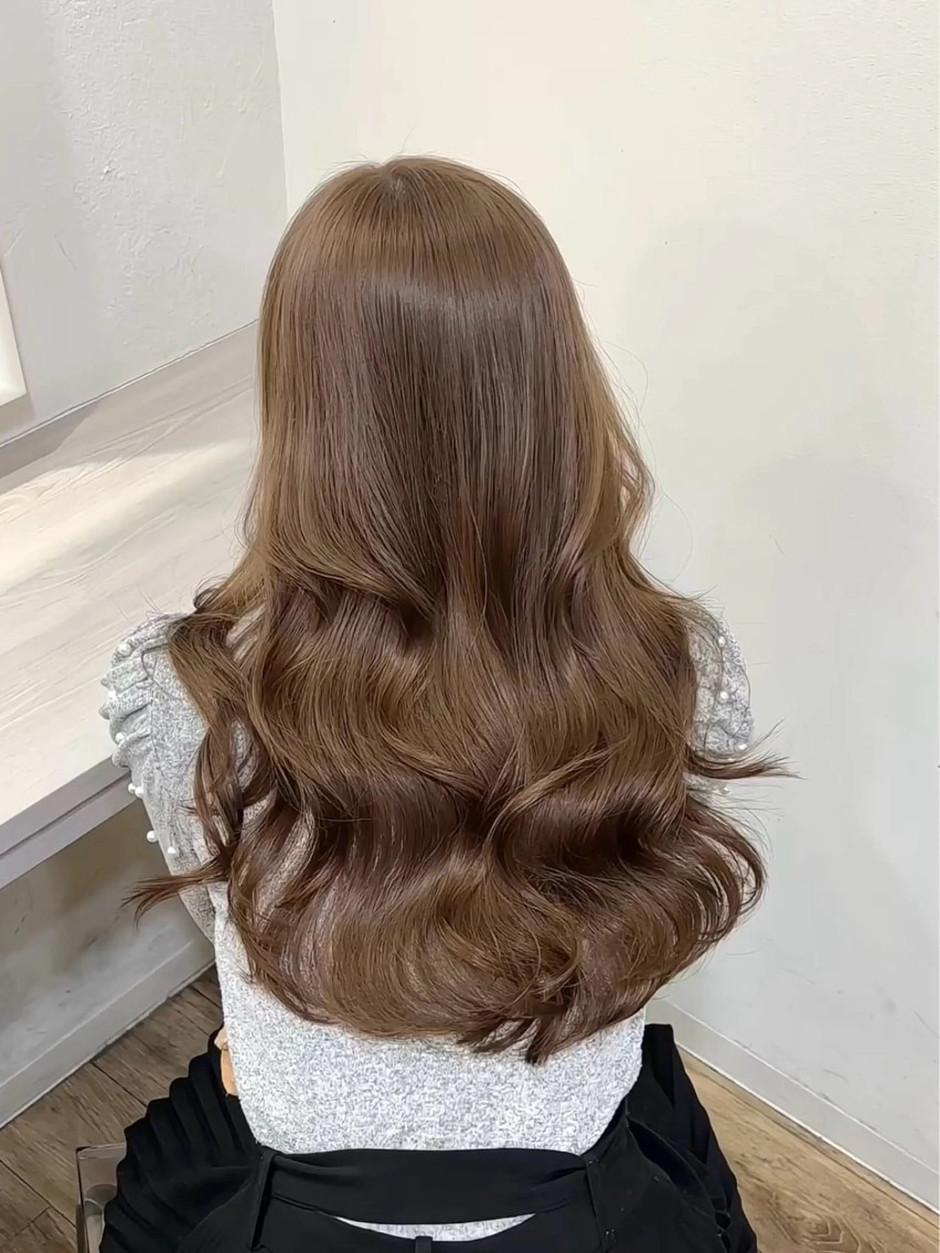 ロング カラー ヘアカラー トリートメント 艶髪カラー/ 茶屋町/王子凌汰のヘアスタイル