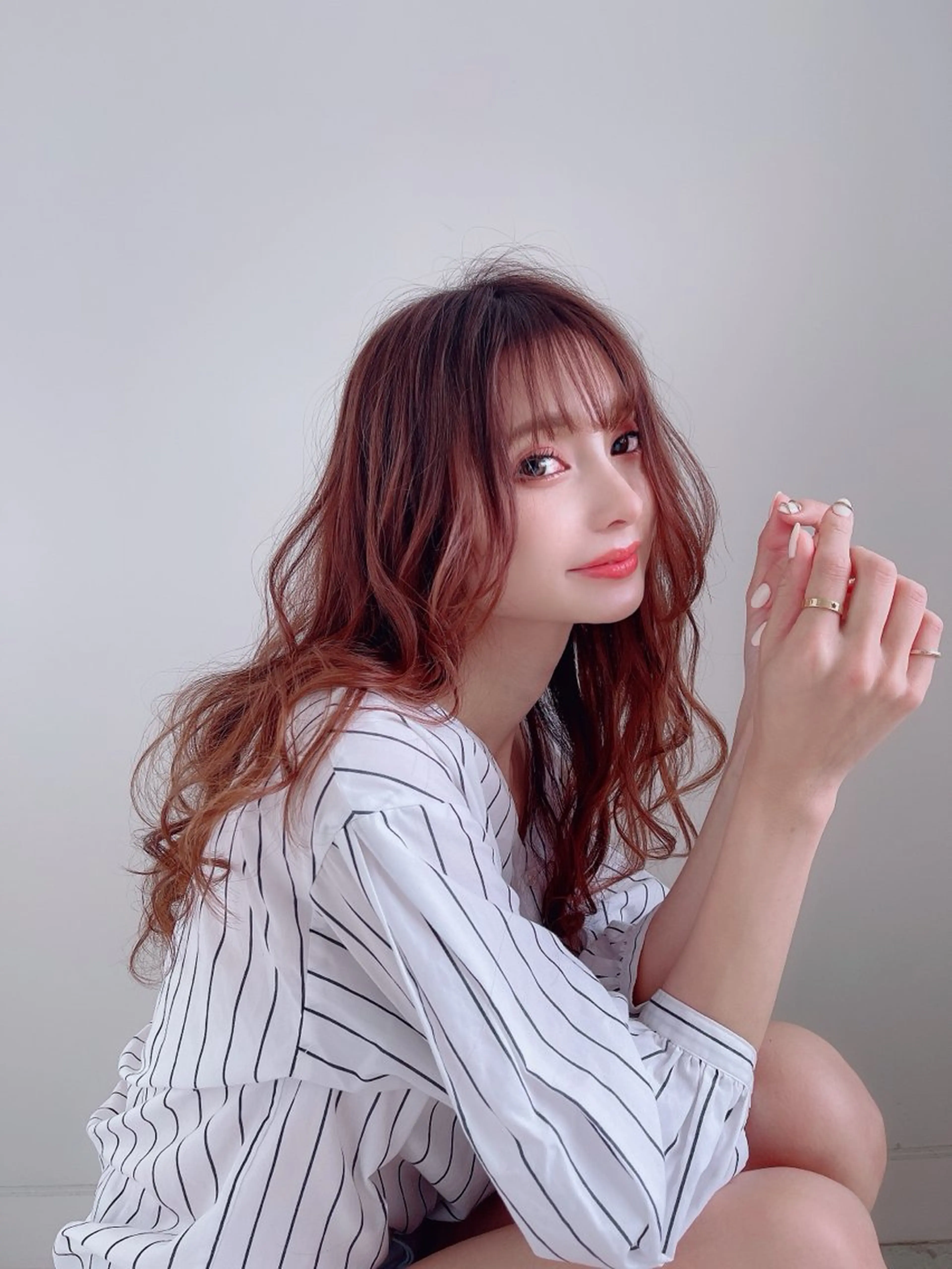 ロング 秋元 直人のヘアスタイル