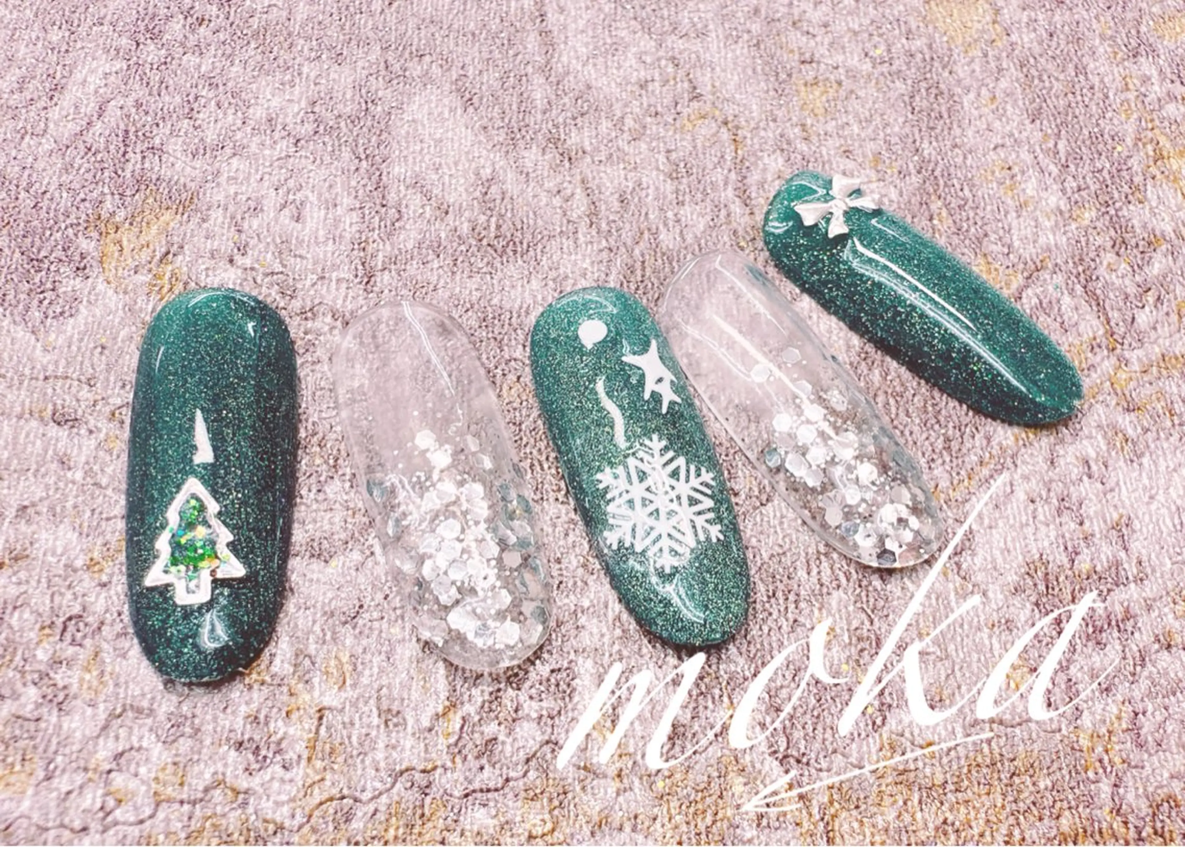 ネイル ハンドネイル ハンドケア 胡蝶蘭レディースサロ ンNailMOKAのネイルデザイン