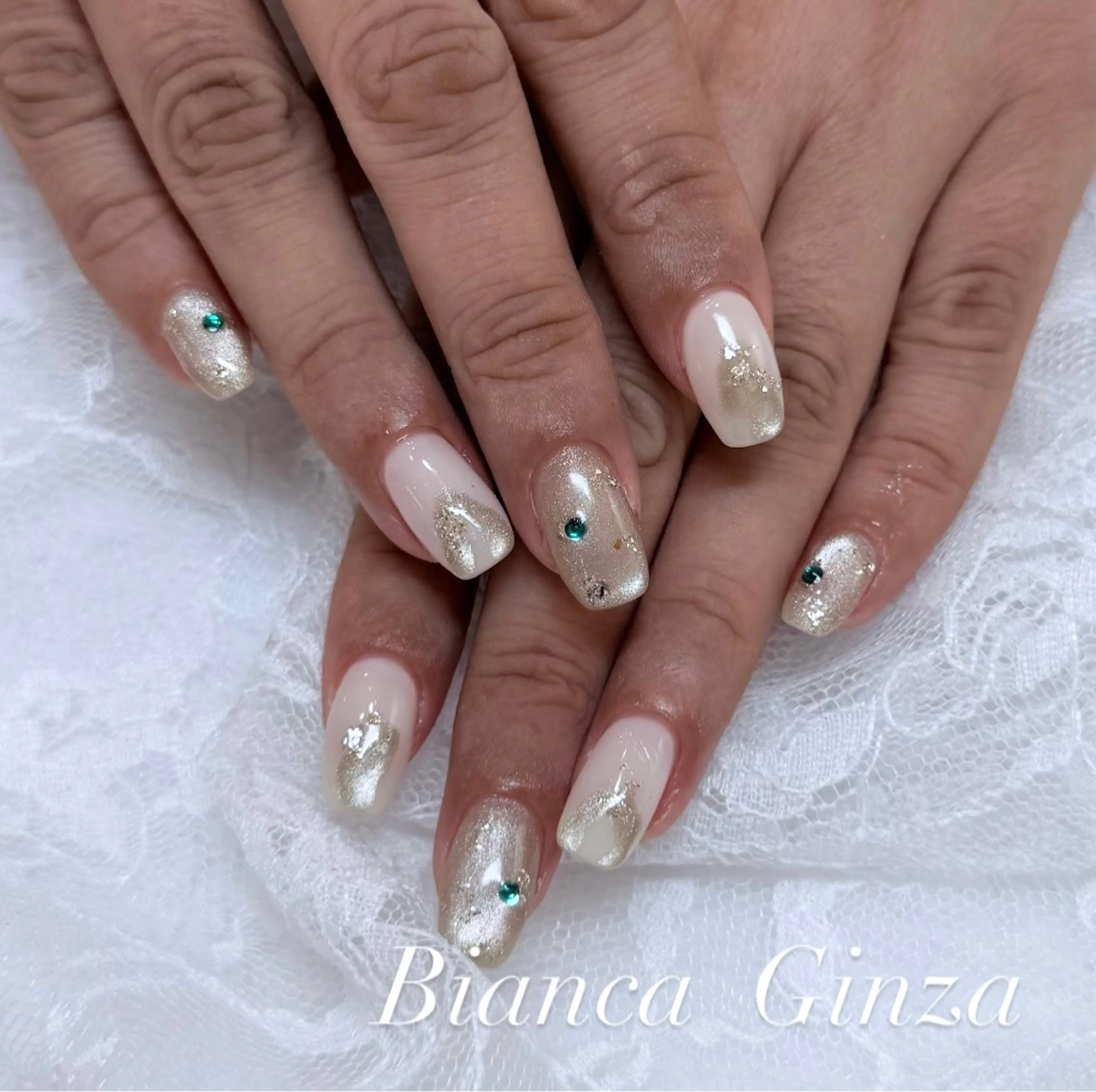 ネイル Bianca  銀座 Nagataのネイルデザイン