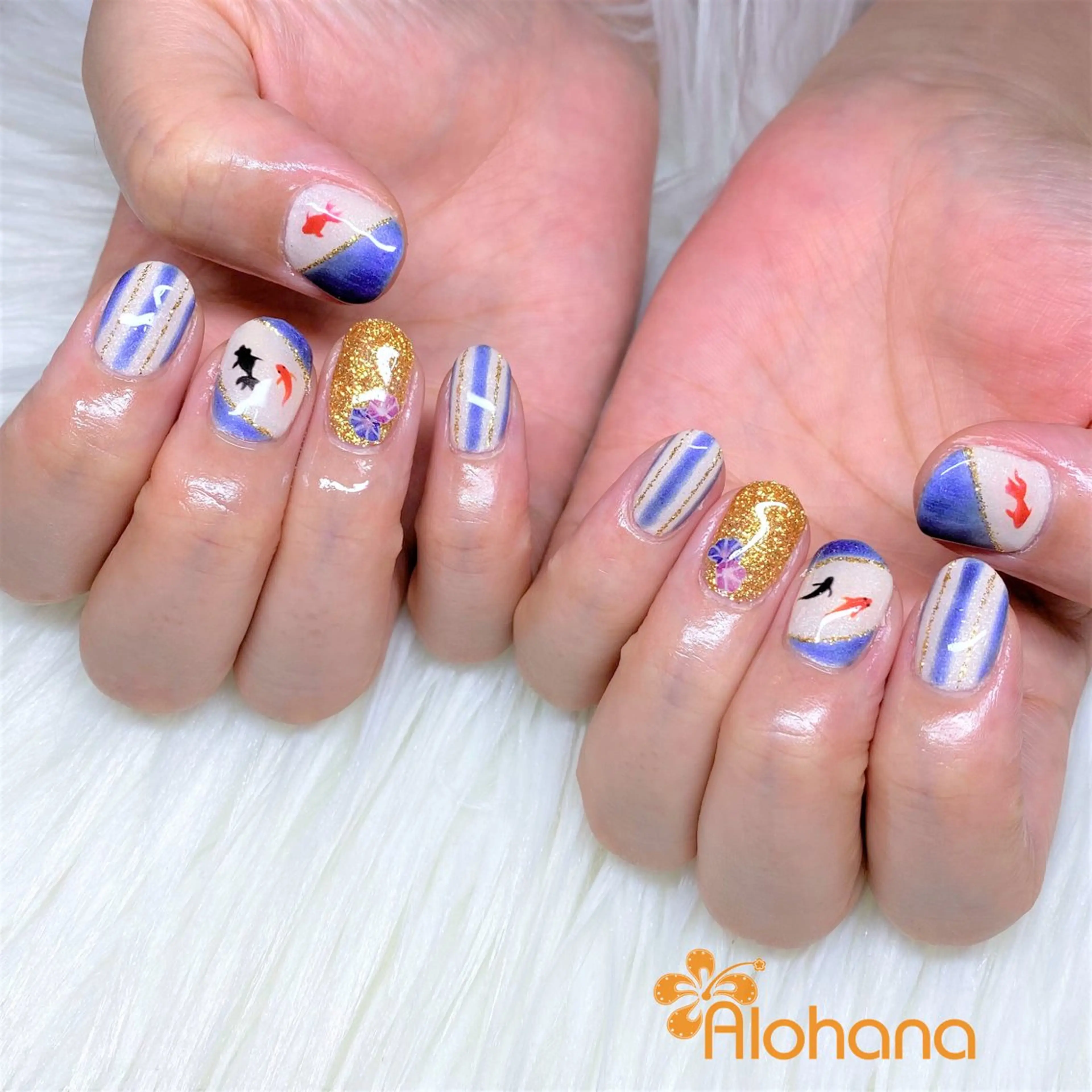 ネイル ハンドネイル Alohana Minaのネイルデザイン