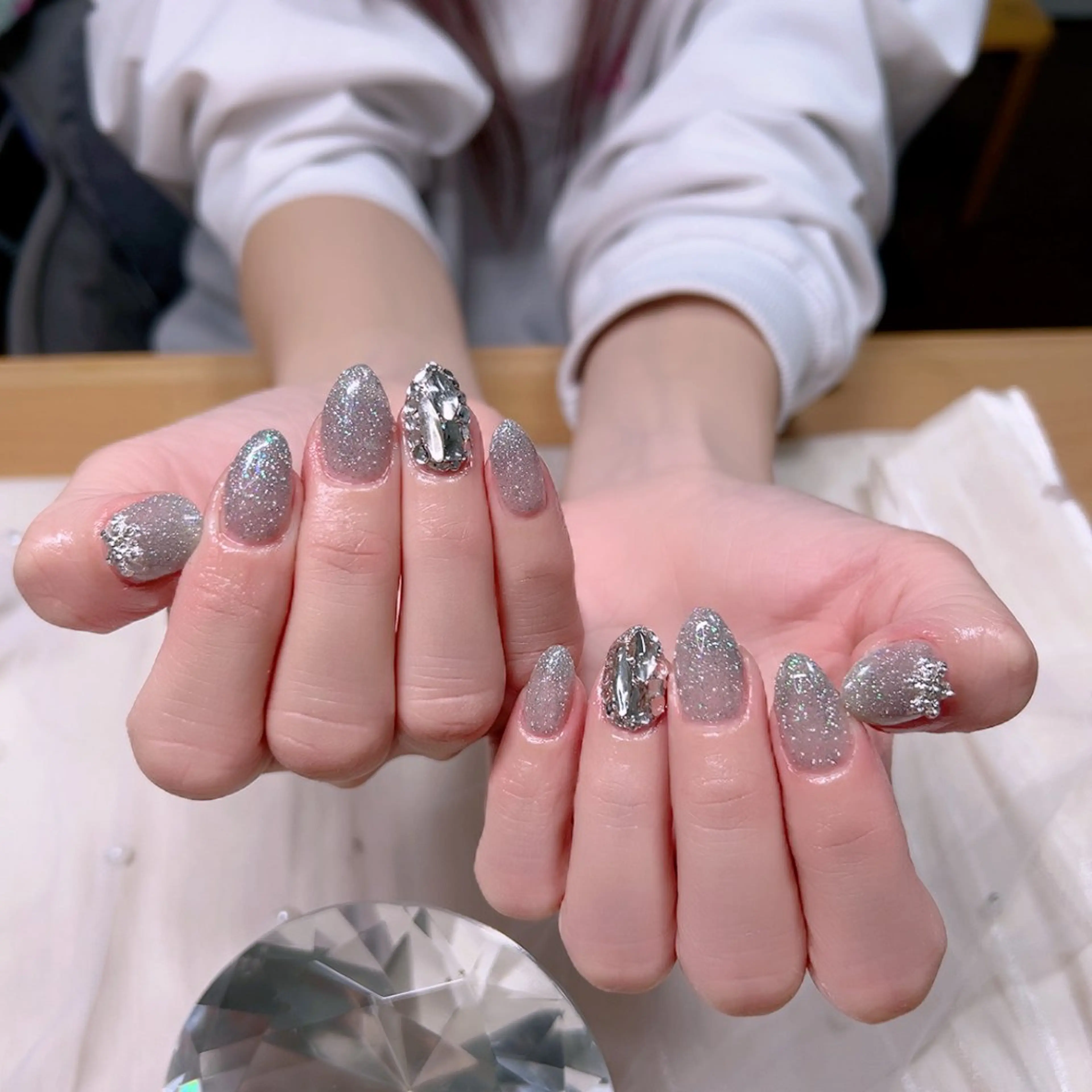 ネイル フラッシュネイル オフィスネイル ハンドネイル Cute Tips nailのネイルデザイン