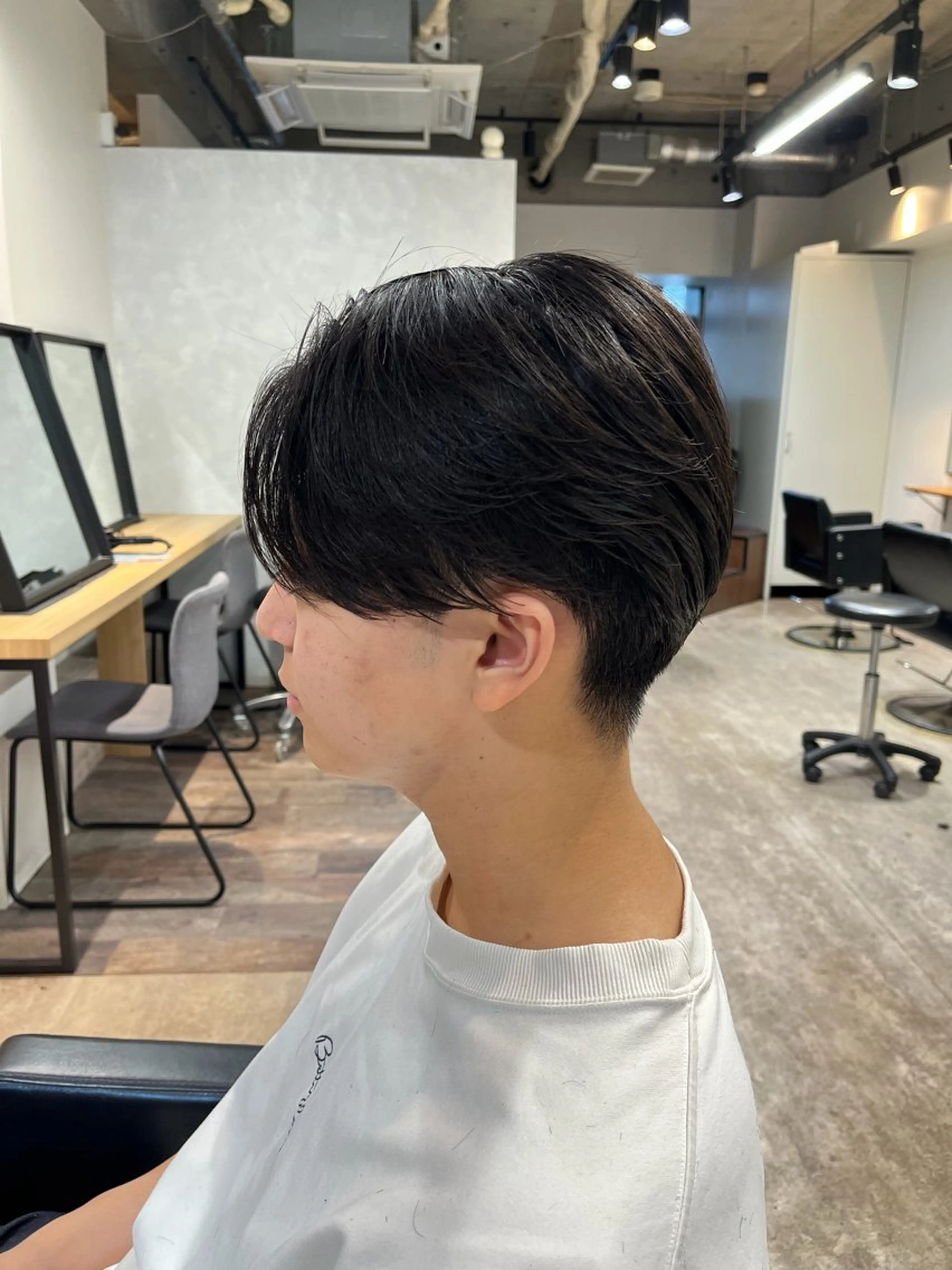 ショート カット パーマ パーマ、縮毛矯正特化 松本真那斗のヘアスタイル
