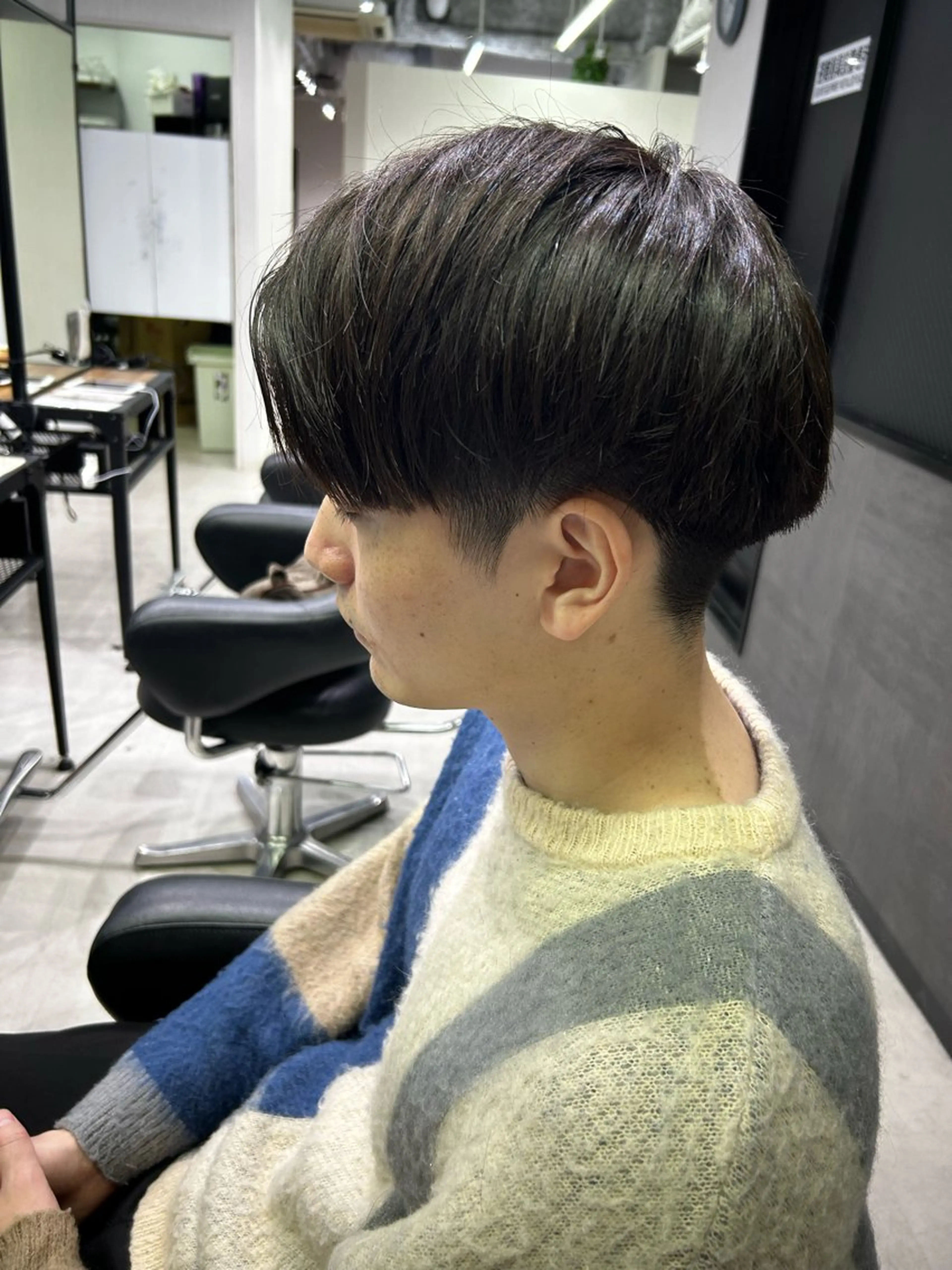 ショート メンズ アイブロウWAX /似合わせ眉特化のヘアスタイル