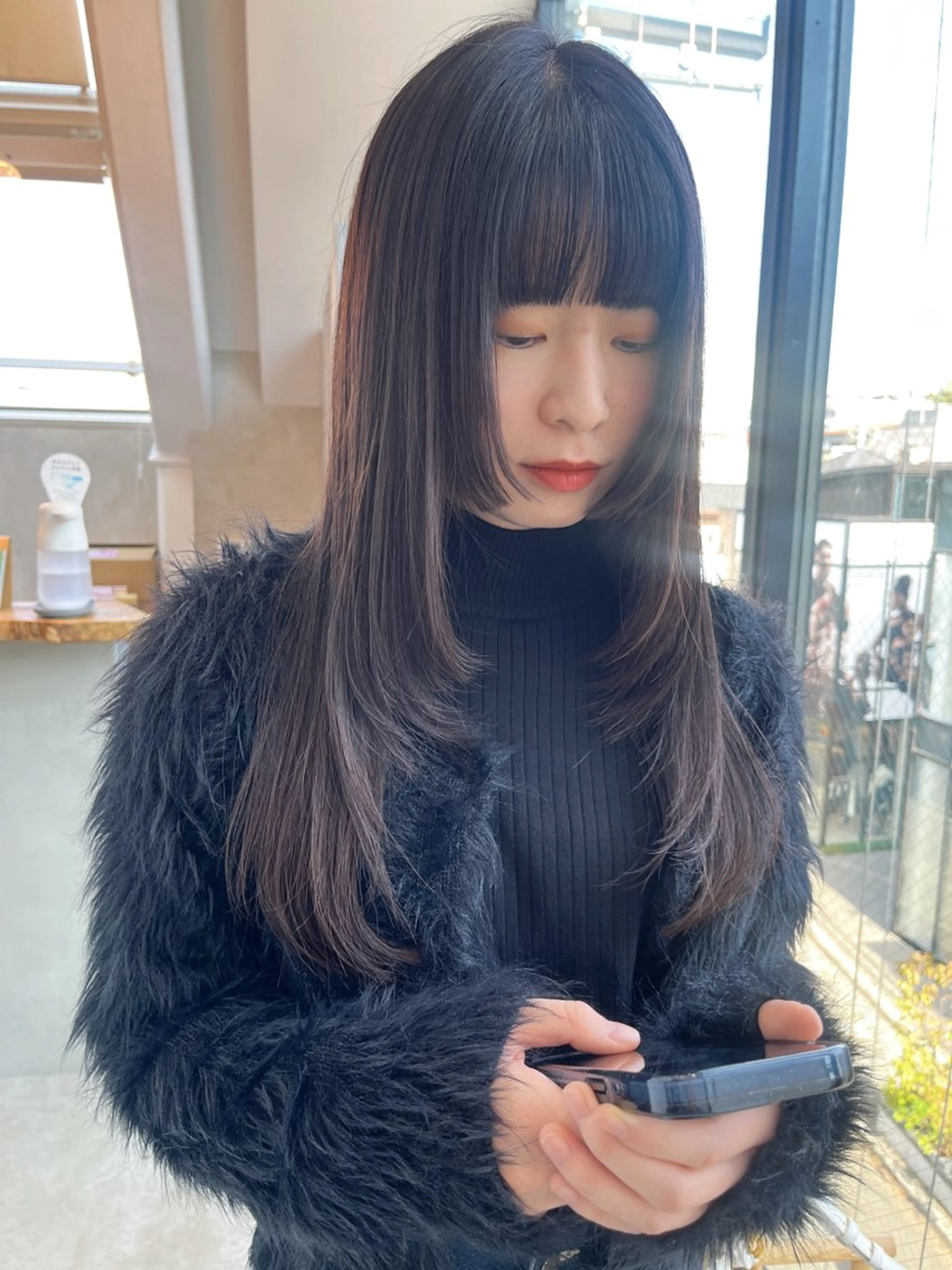 ロング カラー カット ヘアカラー トリートメント 🩵LondBOY 韓国/ボブ/レイヤーのヘアスタイル