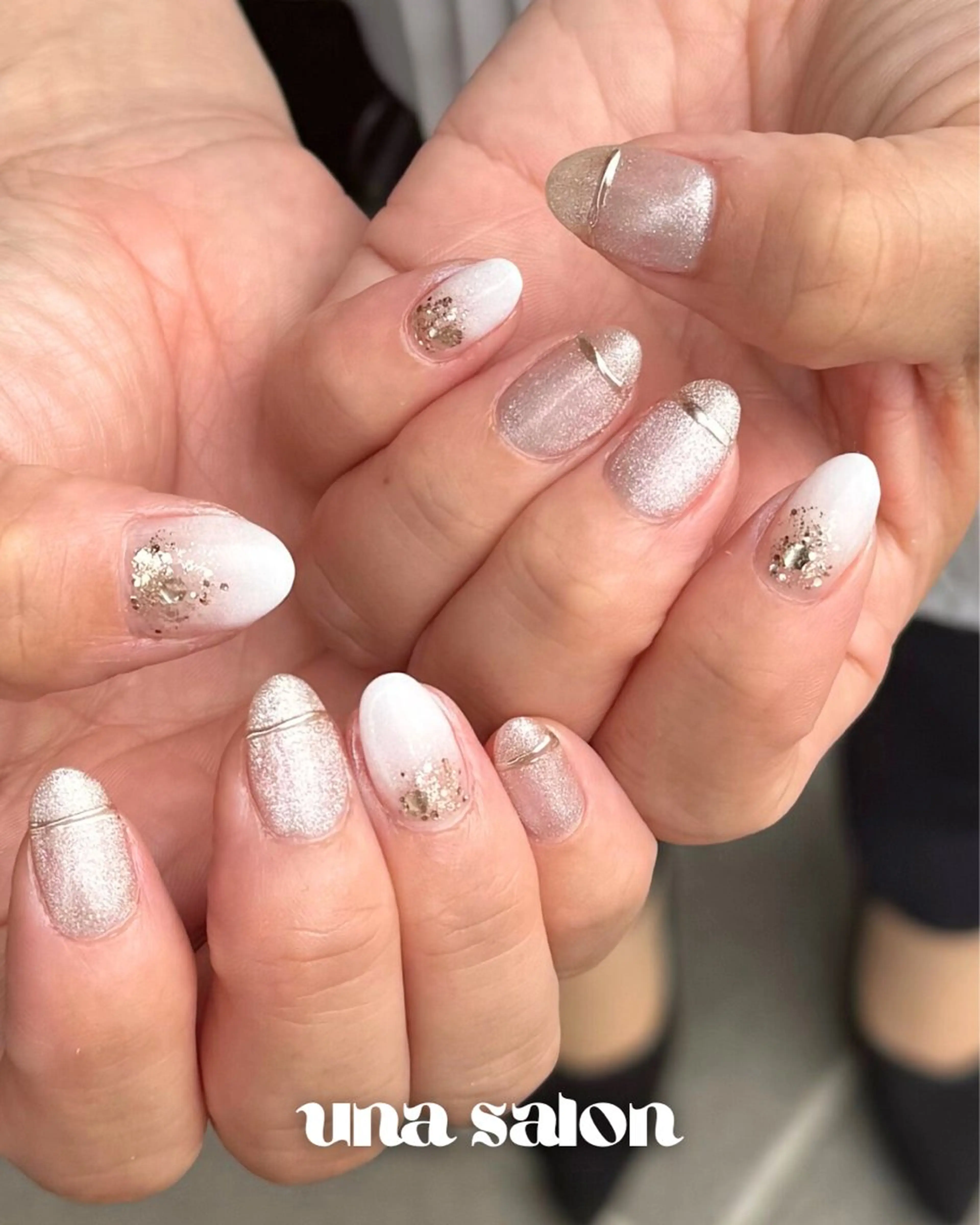 ネイル マグネットネイル una salon / ネイル&顔脱毛のネイルデザイン