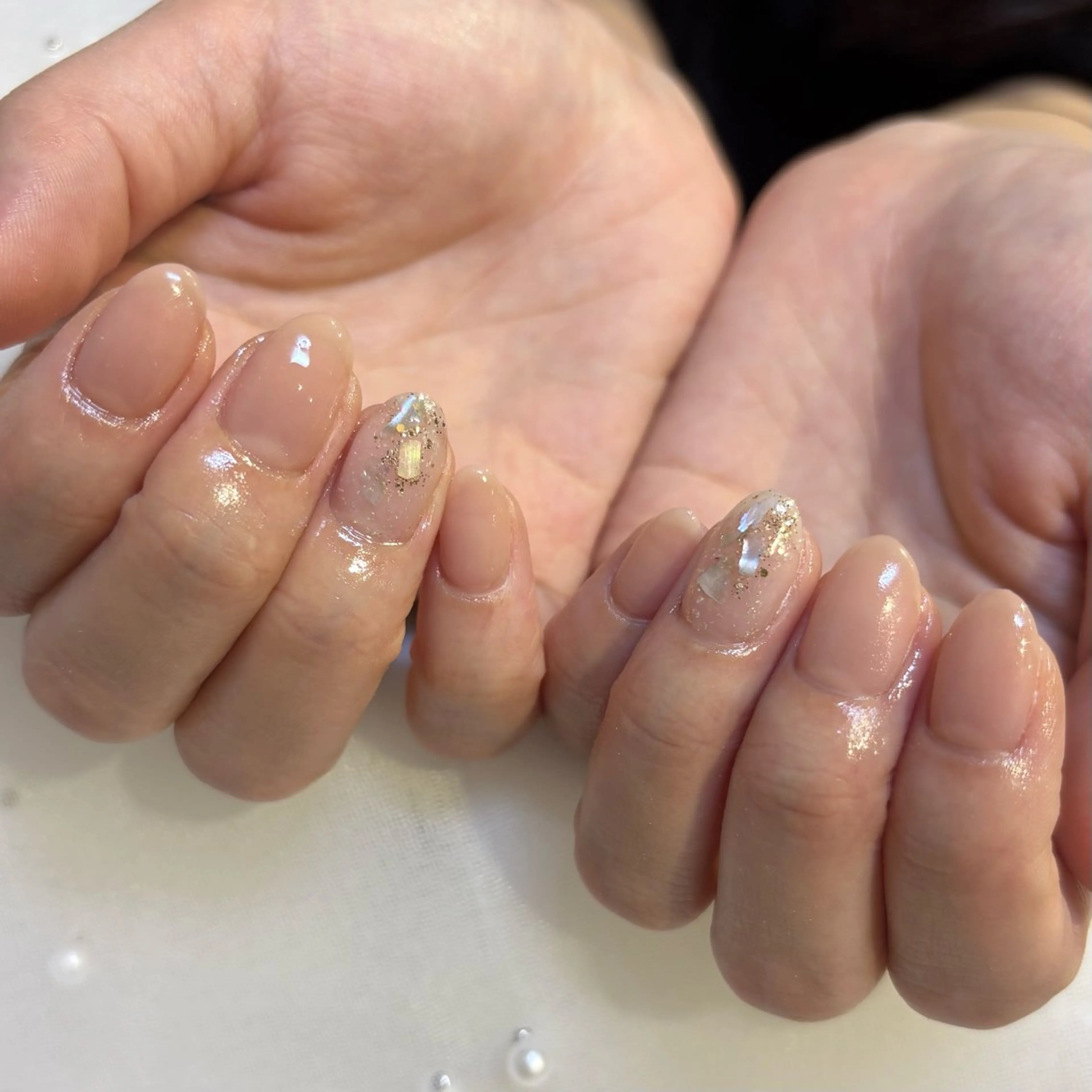 ネイル オフィスネイル シンプルネイル AKANE 🧴のネイルデザイン