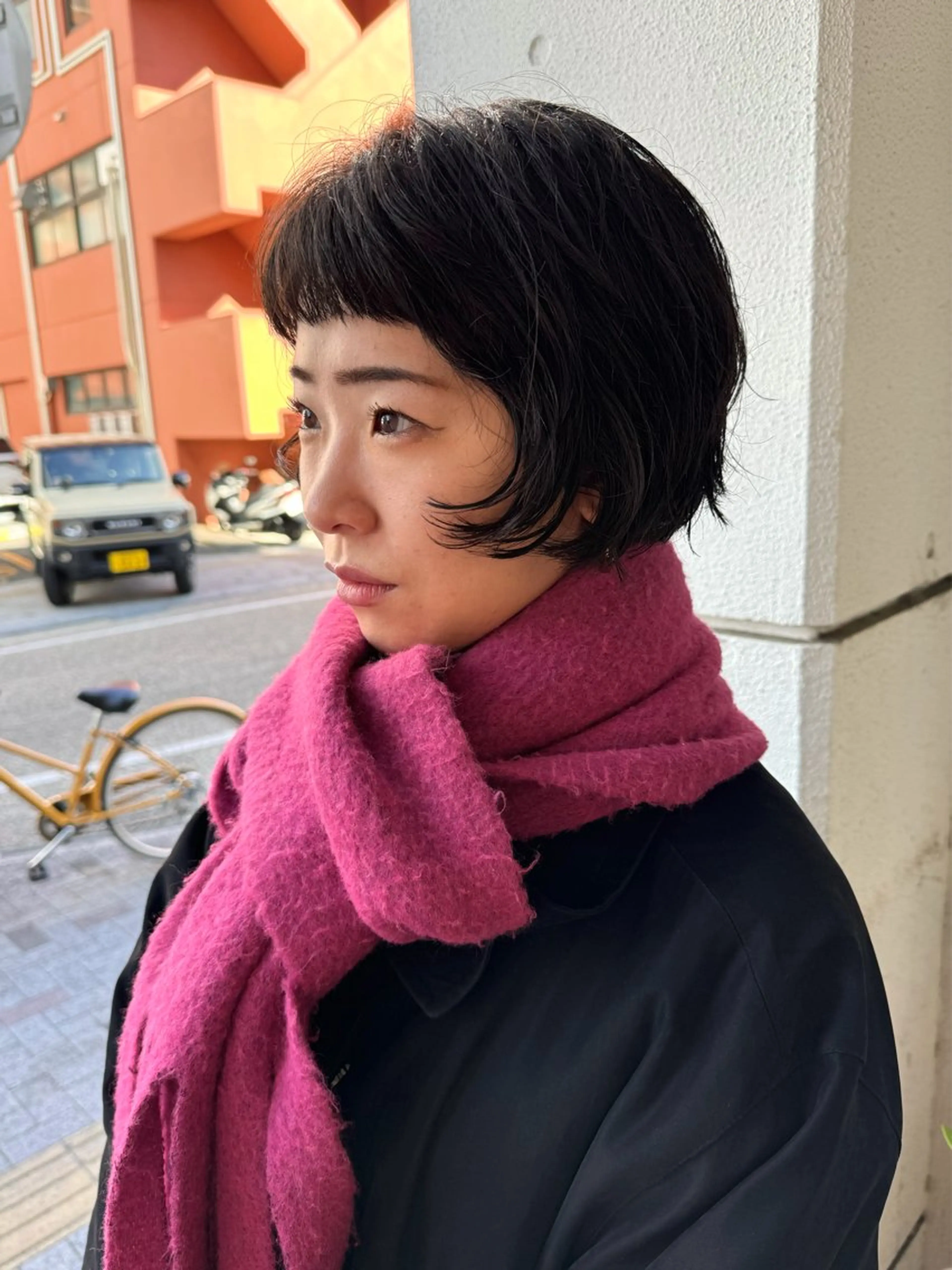 ショート パーマ レイヤーカット ショートヘア muku / TAKUMIのヘアスタイル