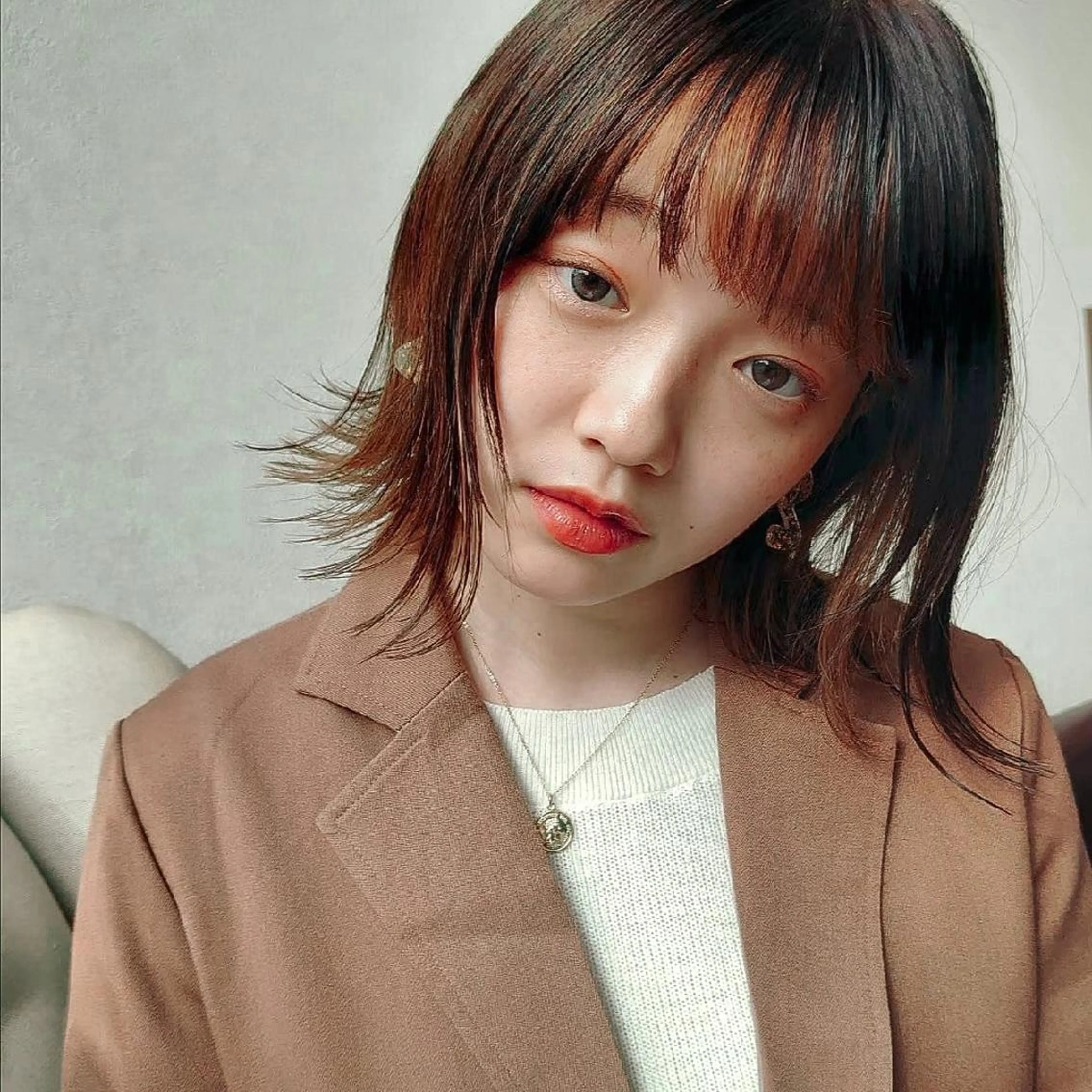 ショート カラー カット ヘアカラー 髪質改善/ブリーチ 田代 龍我のヘアスタイル