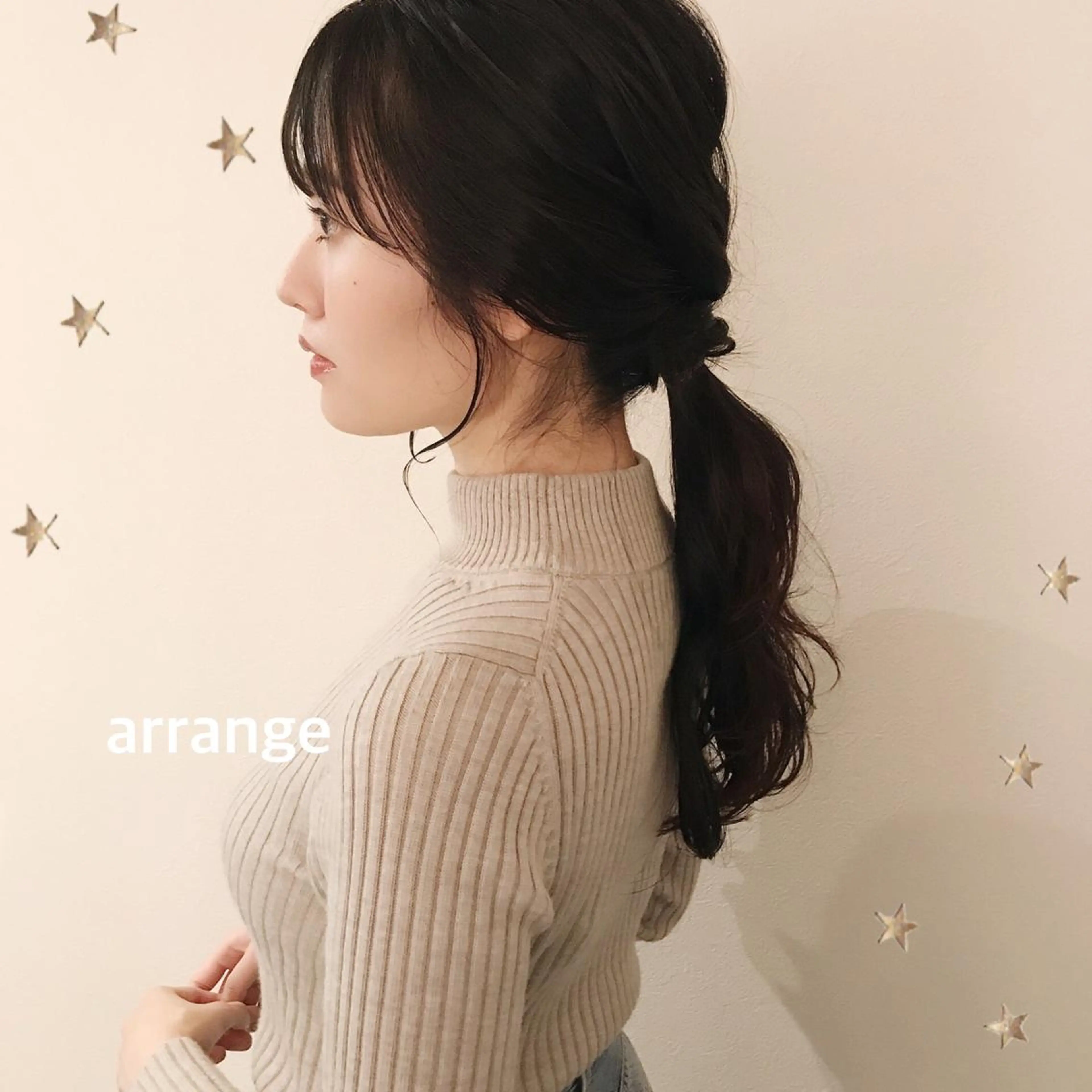 セミロング ヘアアレンジ ヘアセット salon AKIRA所属・市川 千夏のヘアスタイル