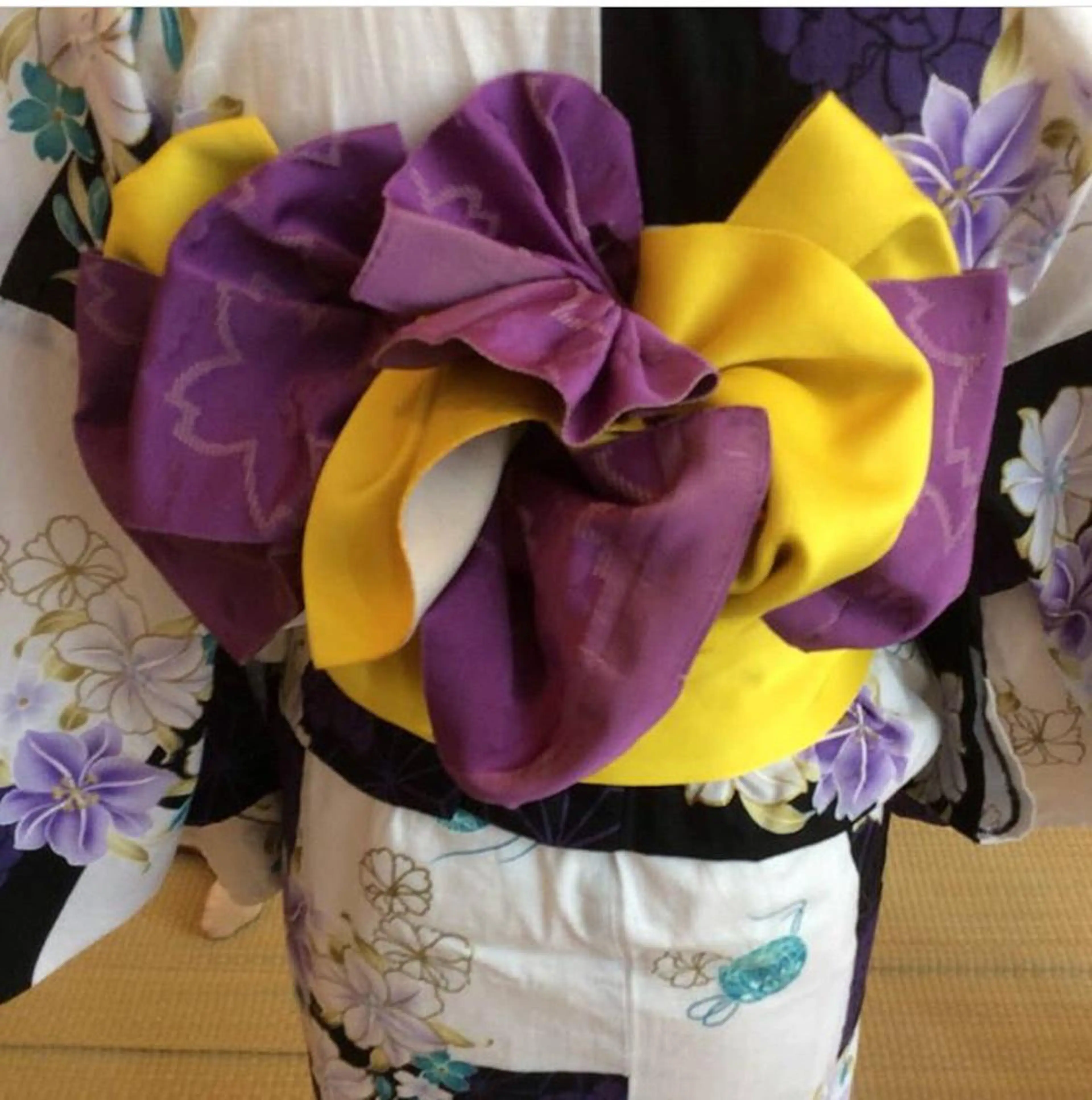 浴衣着付けの写真