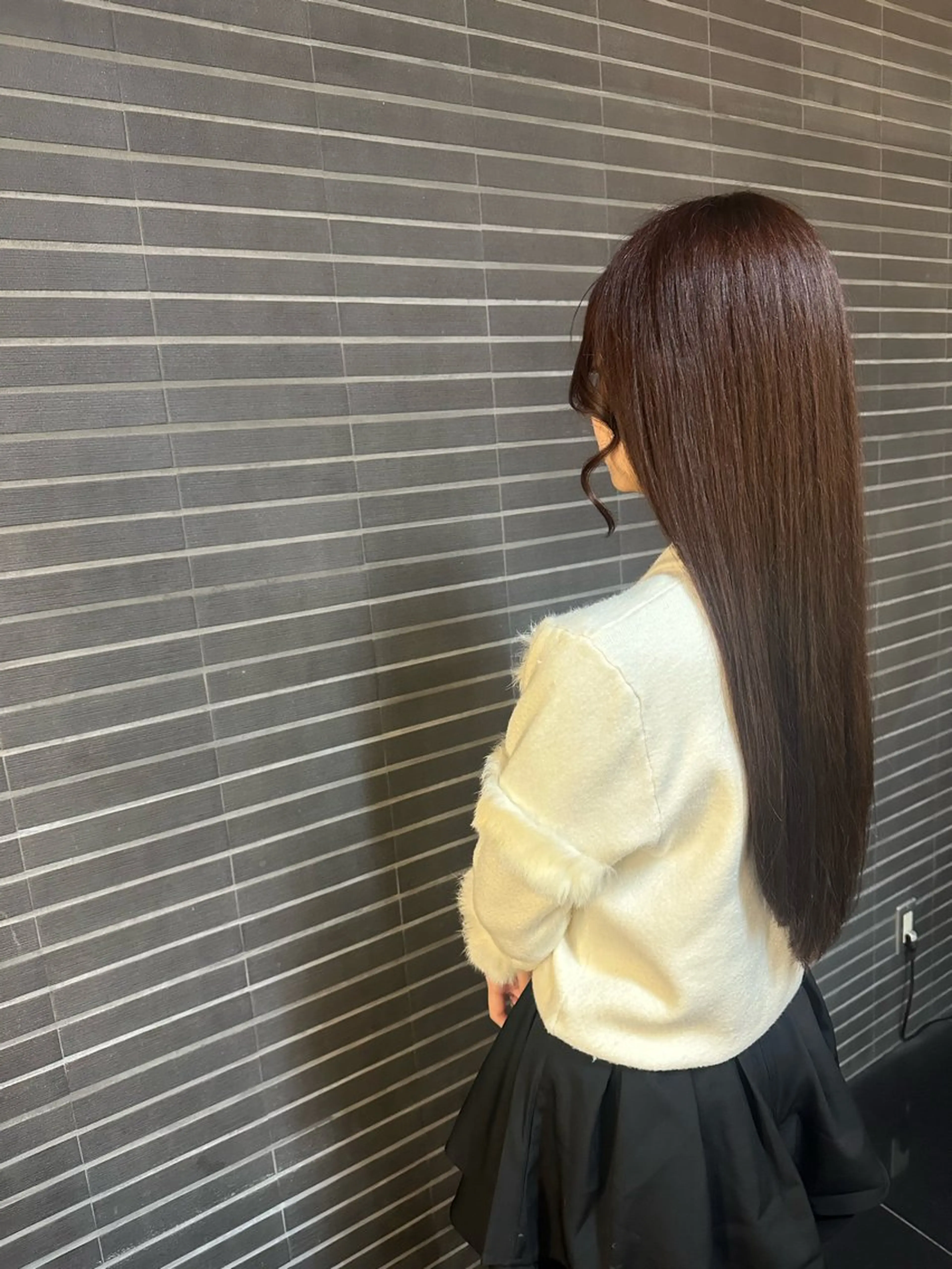 ロング カラー Araki Chikaのヘアスタイル