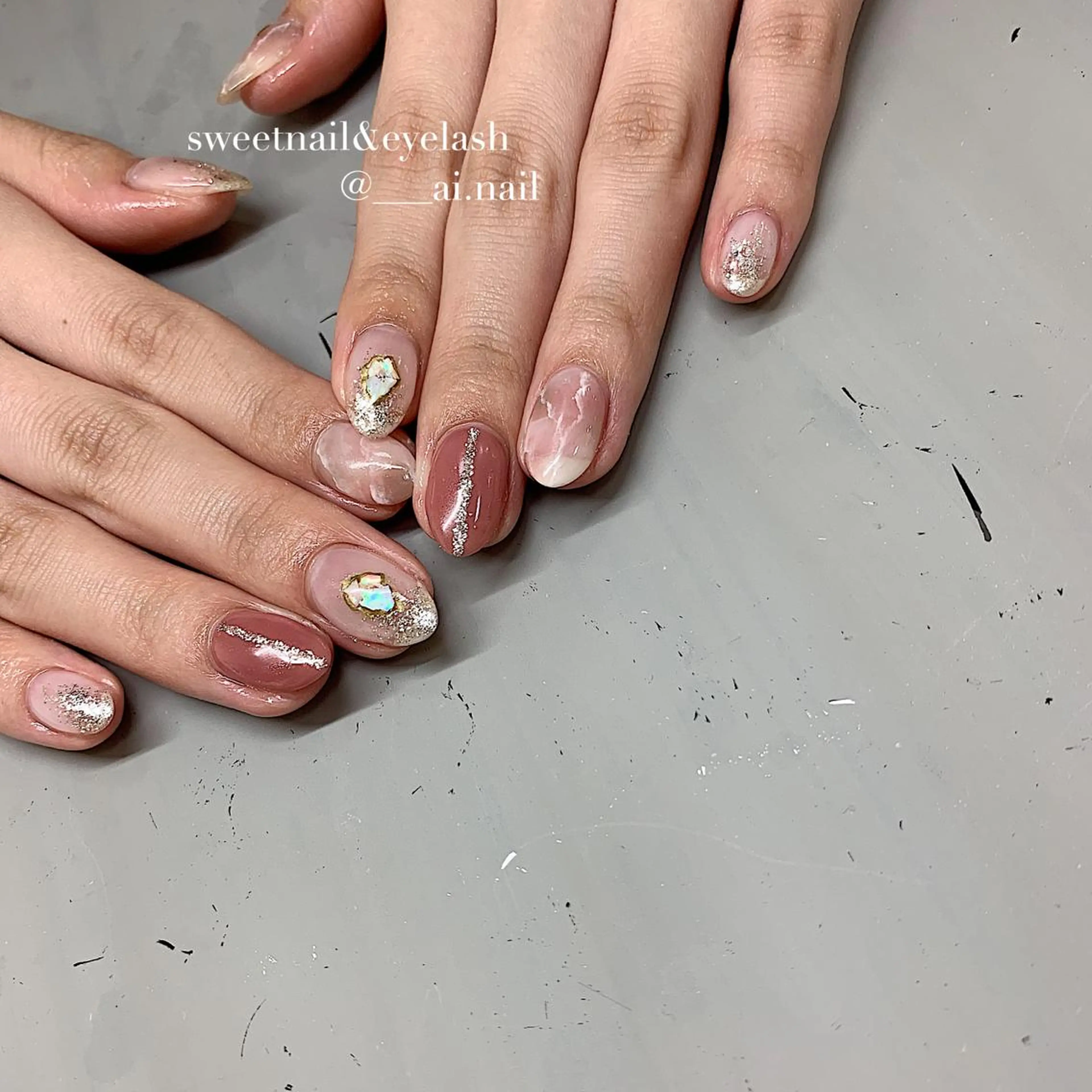 ネイル 🍃伏見 / soL nail / aiのネイルデザイン