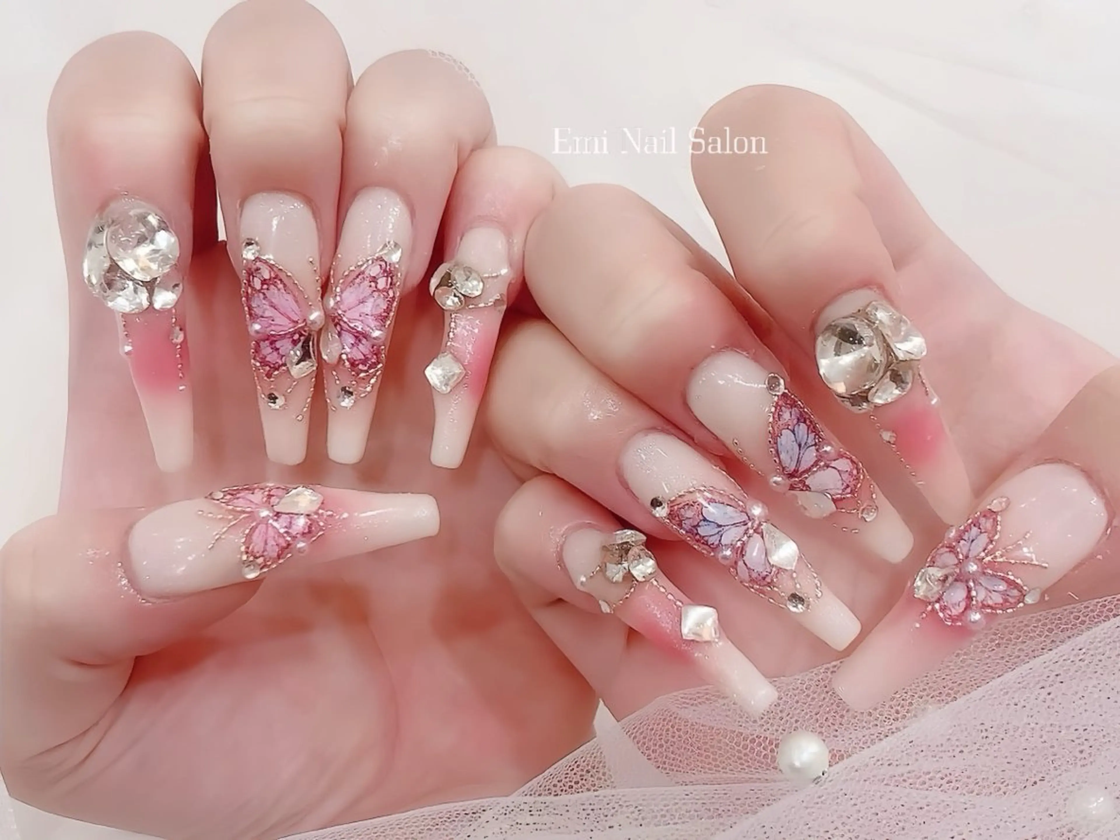 ネイル アートネイル ジェルネイル ネイルチップ Rin Nail 新大久保店のネイルデザイン