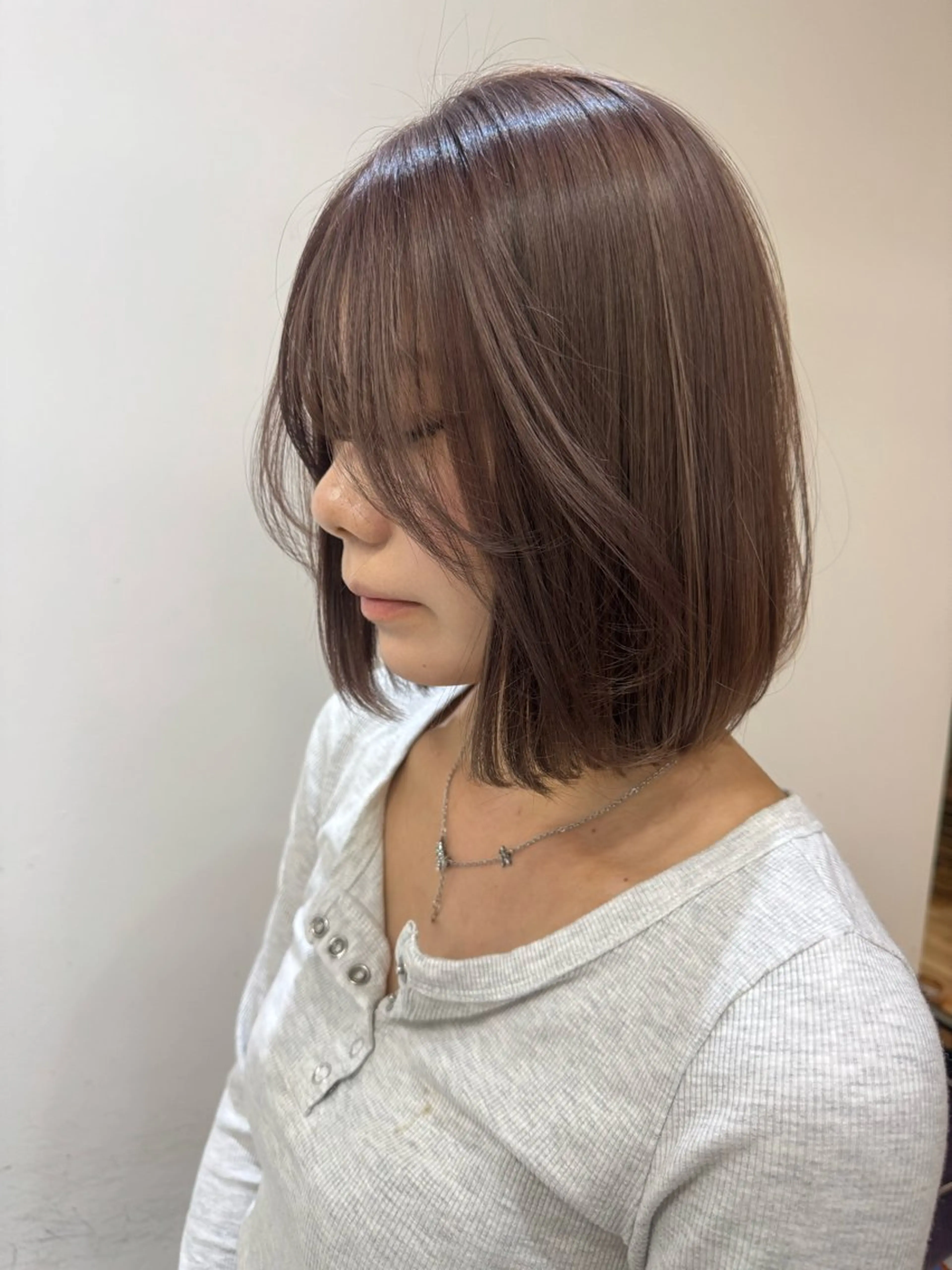 韓国式カット＋ケアカラーの写真