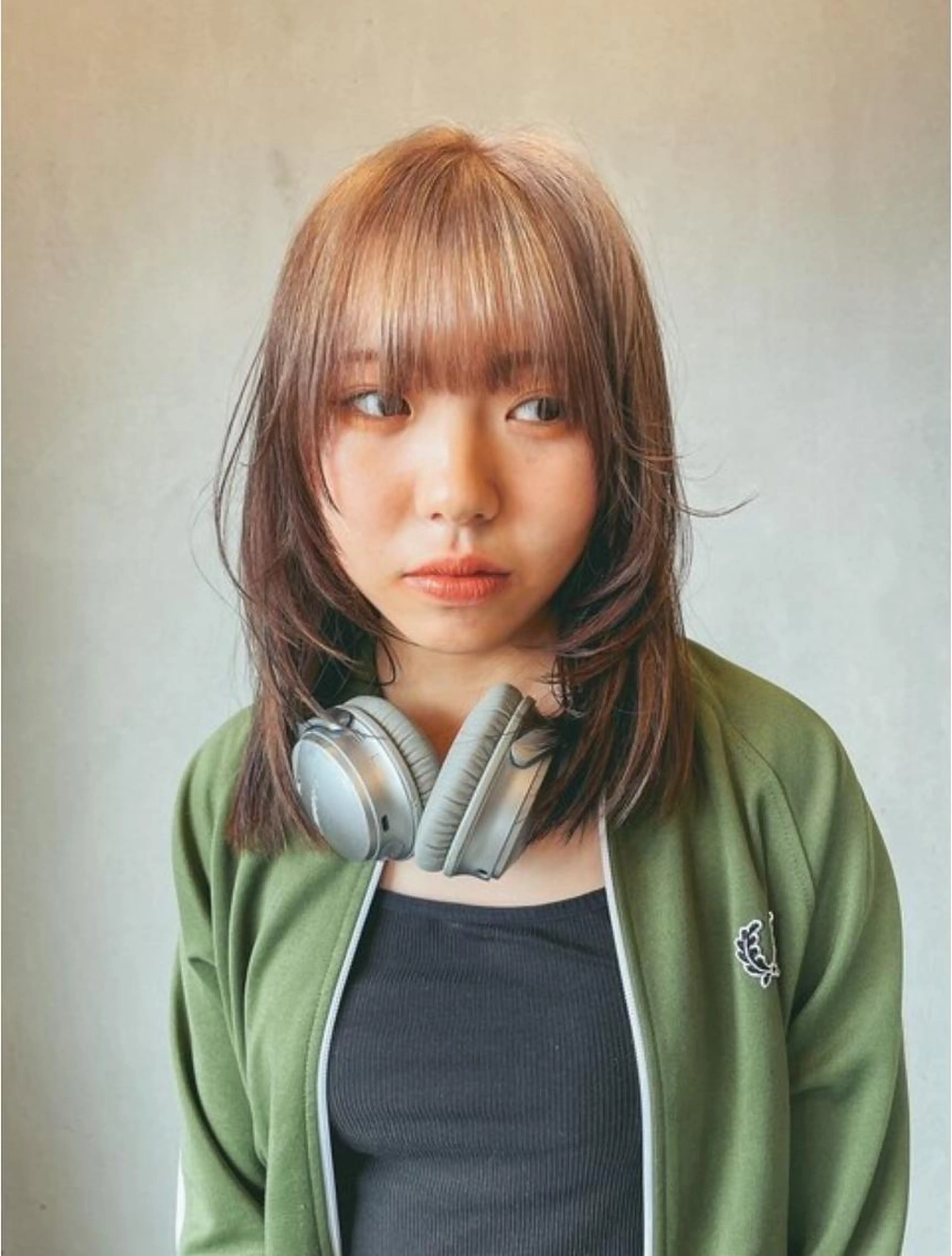 【誰でも使える】前髪/顔周りカット＋ダブルカラー＋オージュアトリートメントの写真