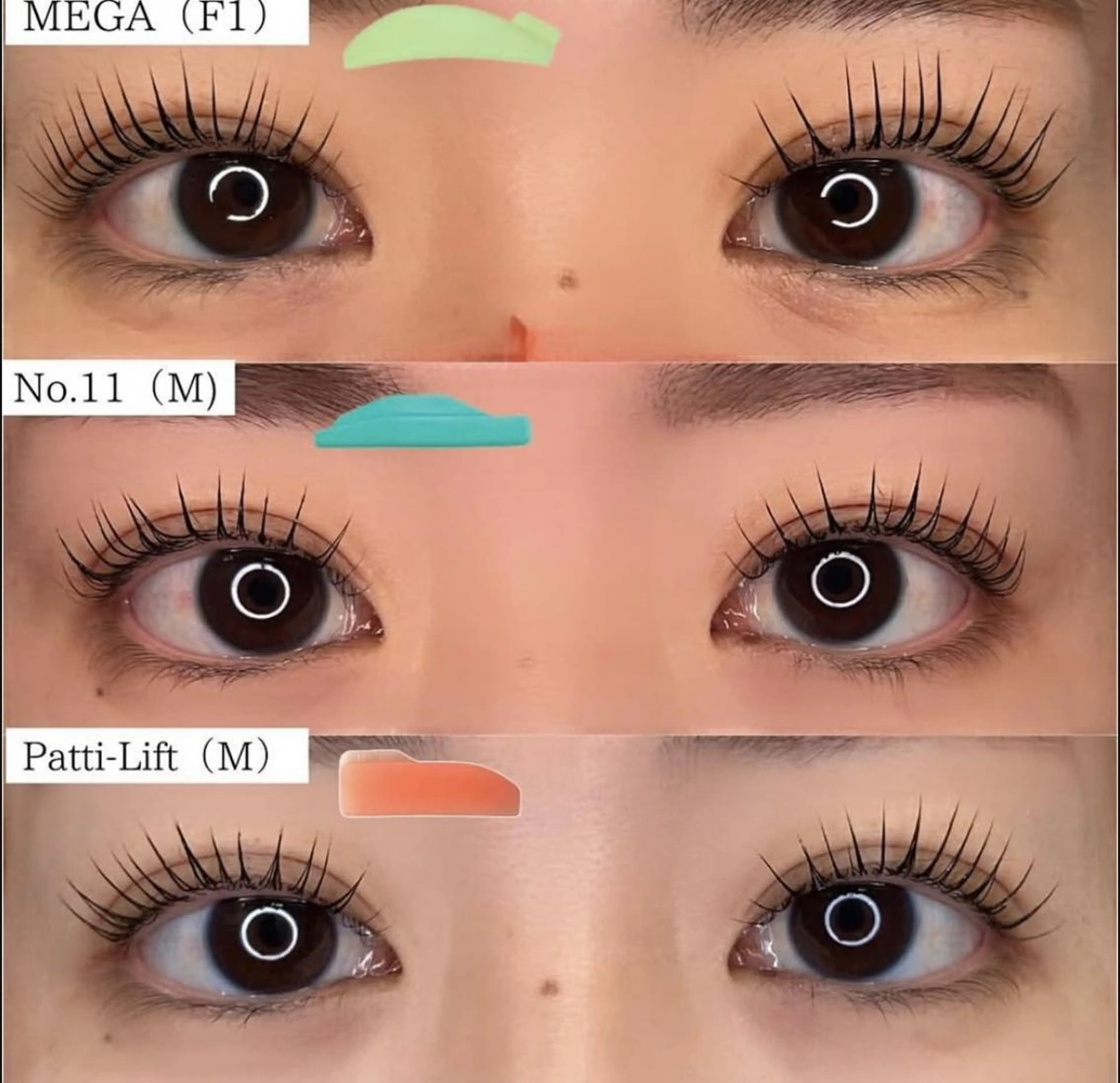 マツエク・マツパ アンジュベル Ginzaのマツエク・マツパデザイン