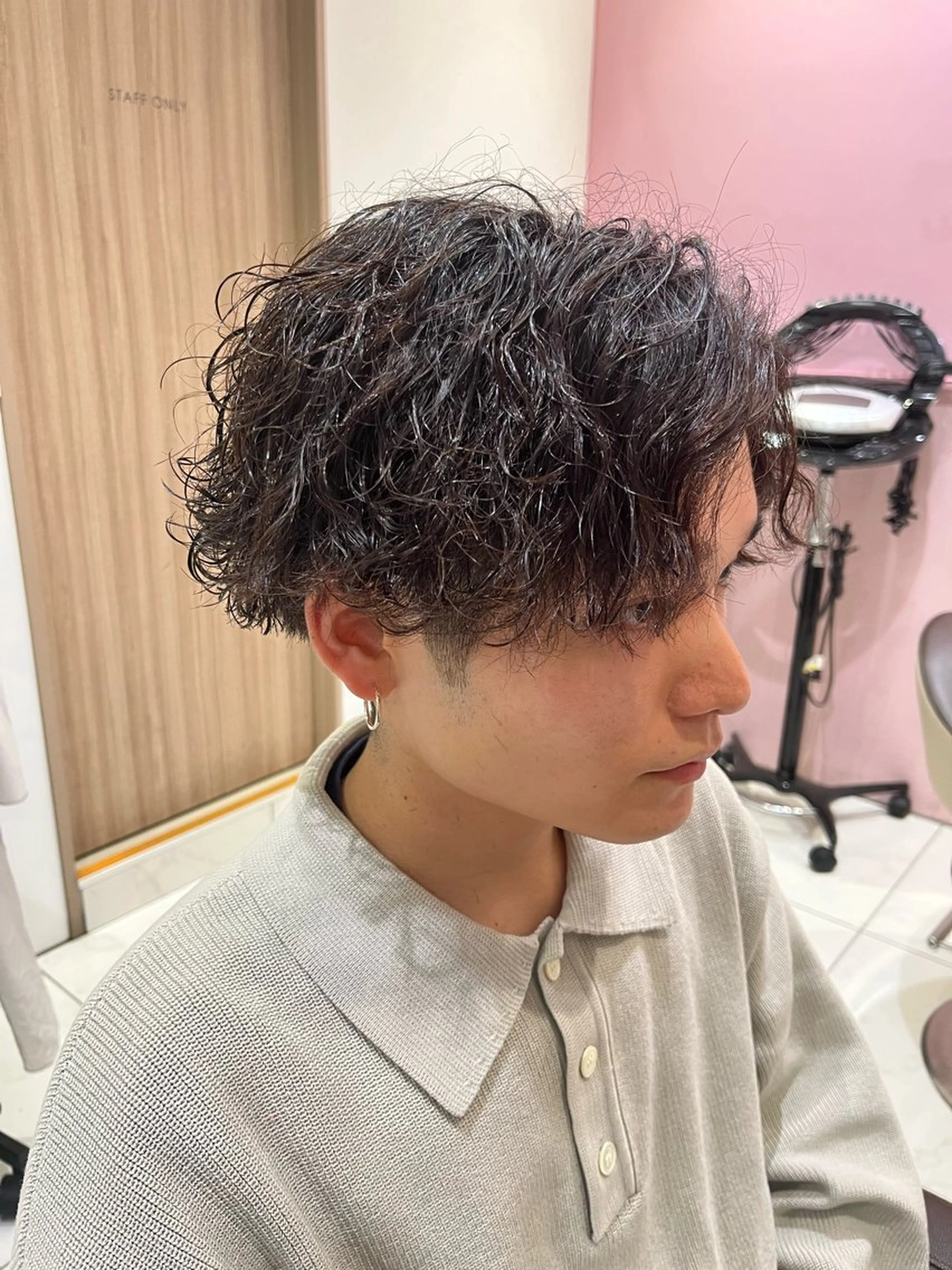 カット　特殊パーマの写真