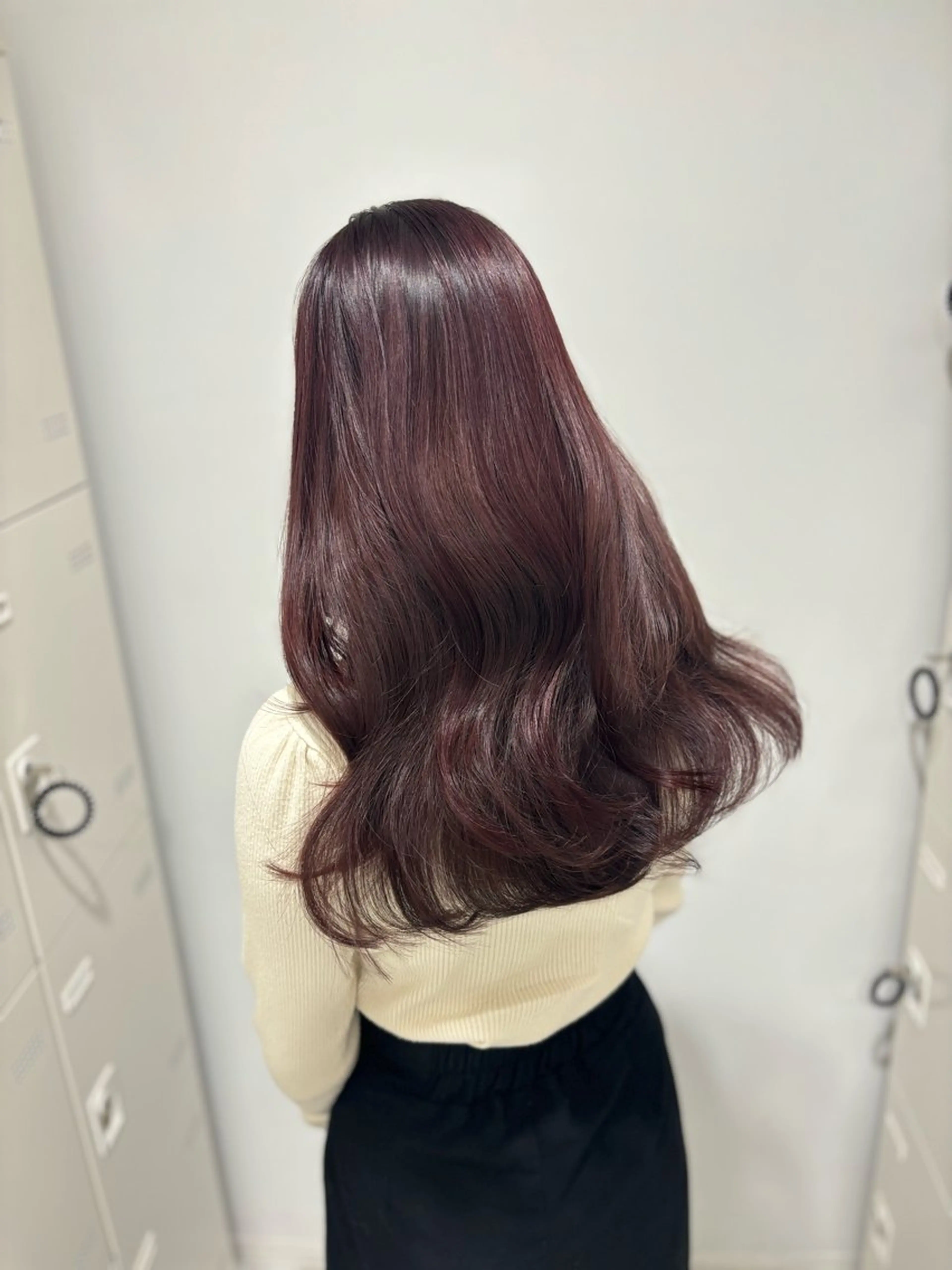 ロング カラー ブリーチ ブリーチなしカラー 髪質改善 ヘアカラー 韓流トレンドヘア 🎀RINAKO🎀のヘアスタイル