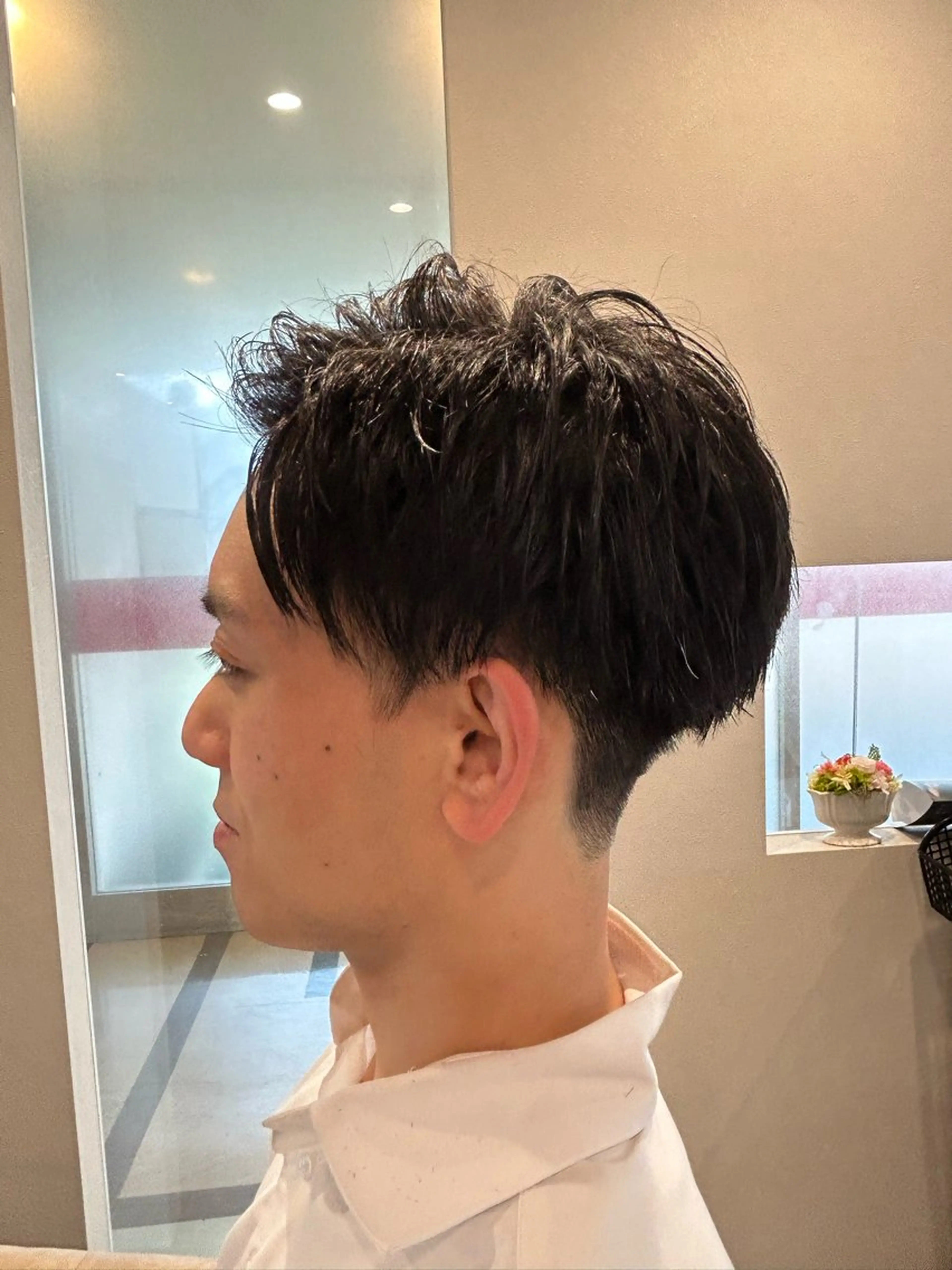 ショート メンズ 五ノ井 一世のヘアスタイル