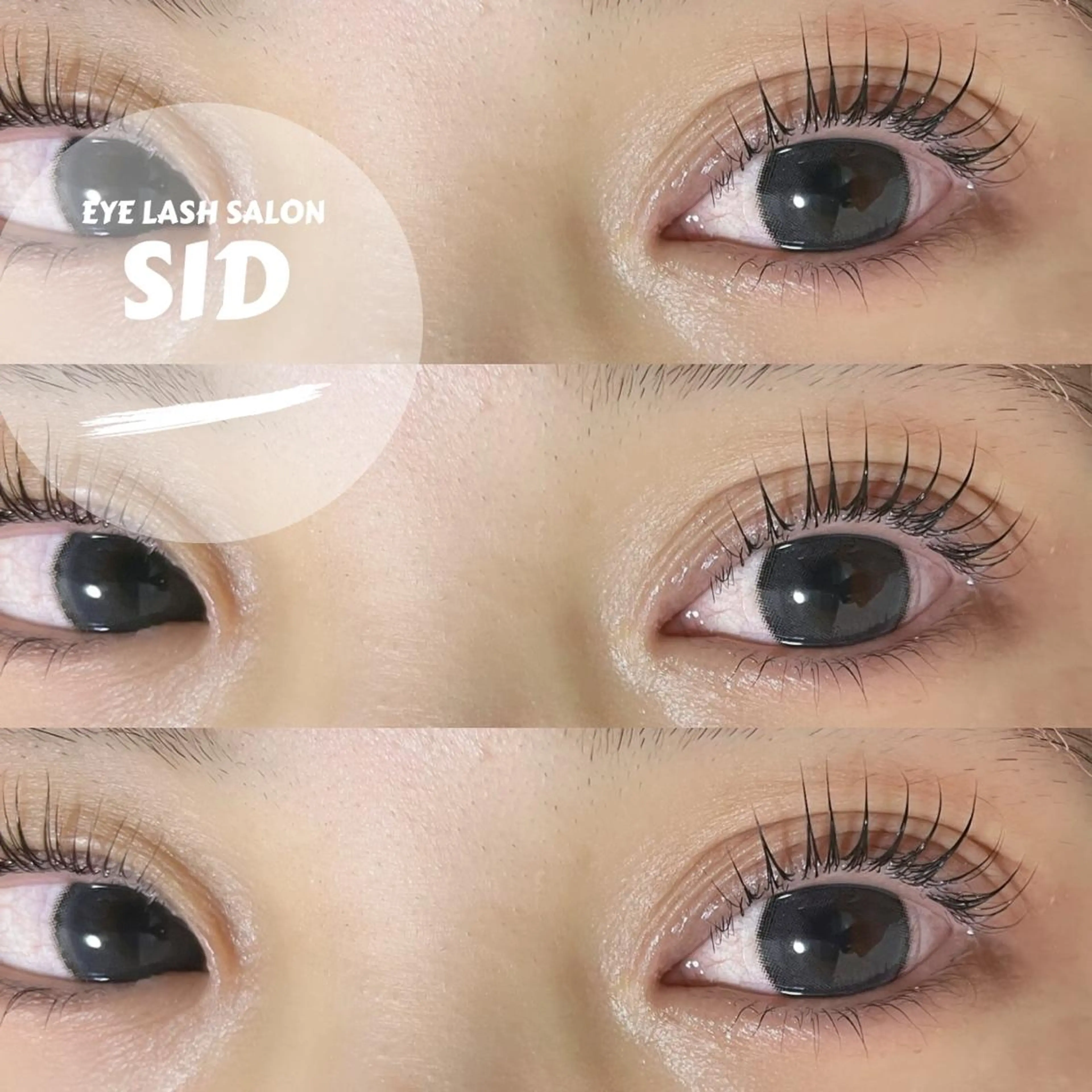マツエク・マツパ マツパ eye lash salon SIDのマツエク・マツパデザイン