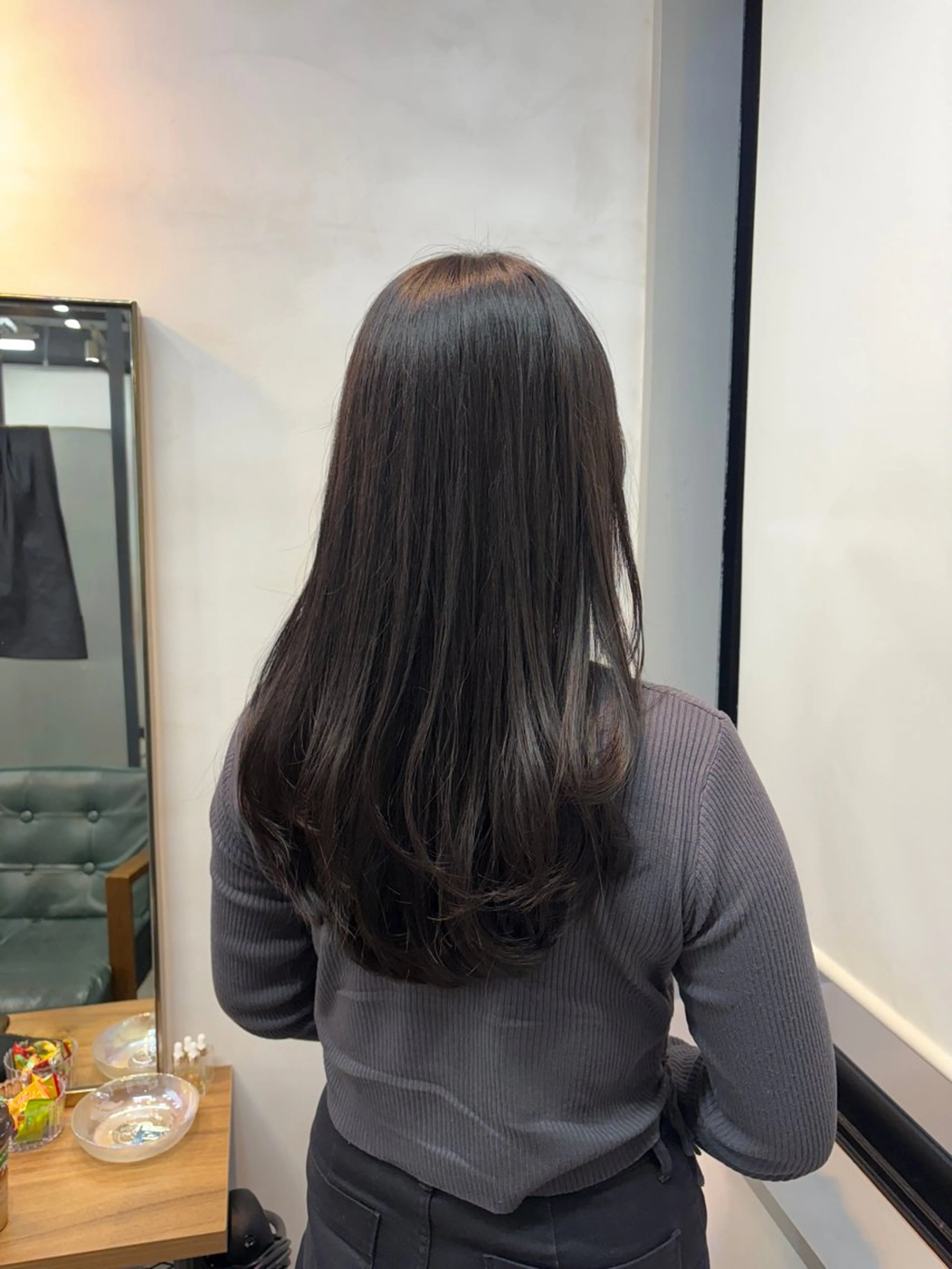 ロング カラー ヤマナカ エリカのヘアスタイル