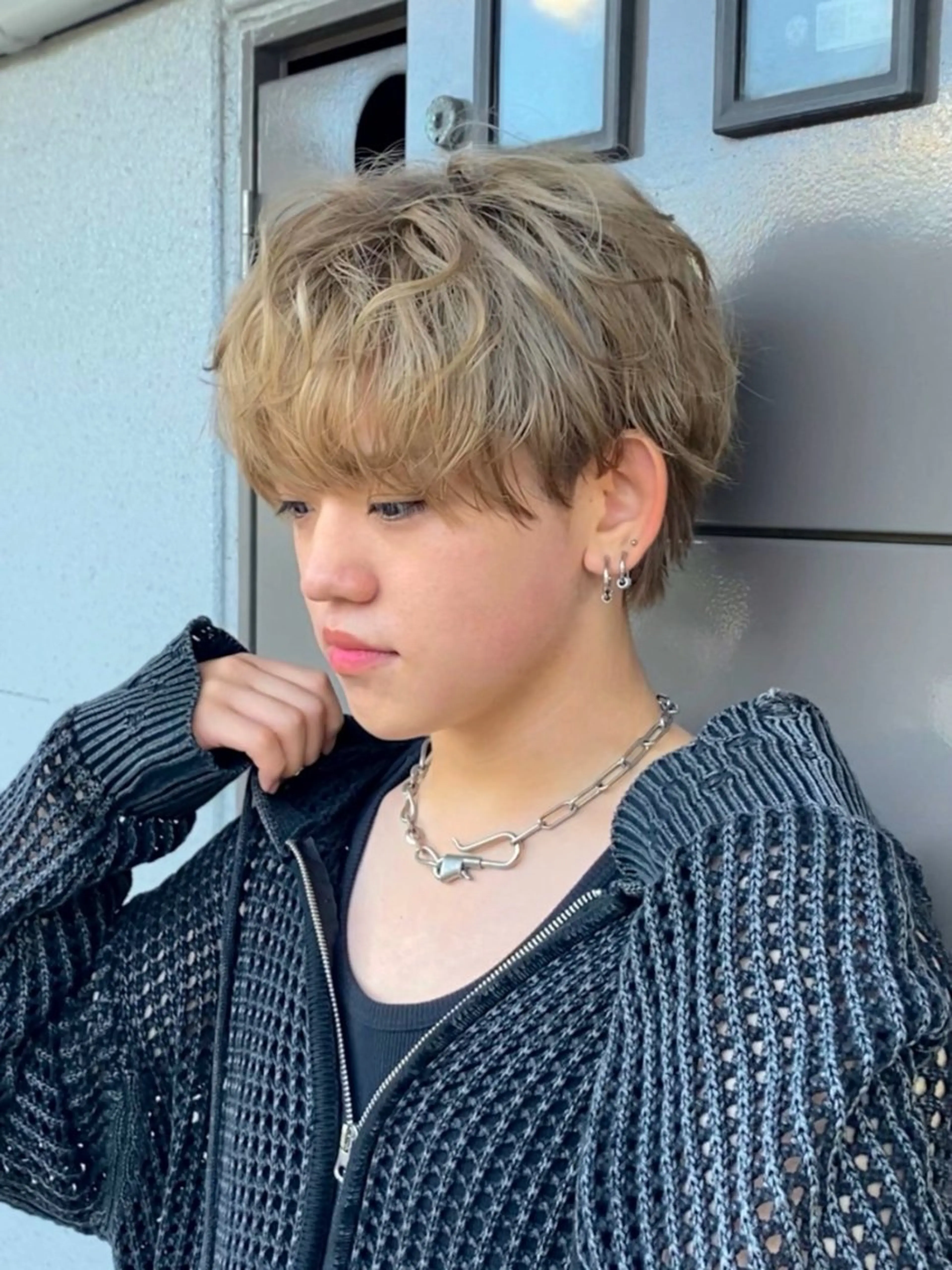 ショート yoshimi men's限定のヘアスタイル