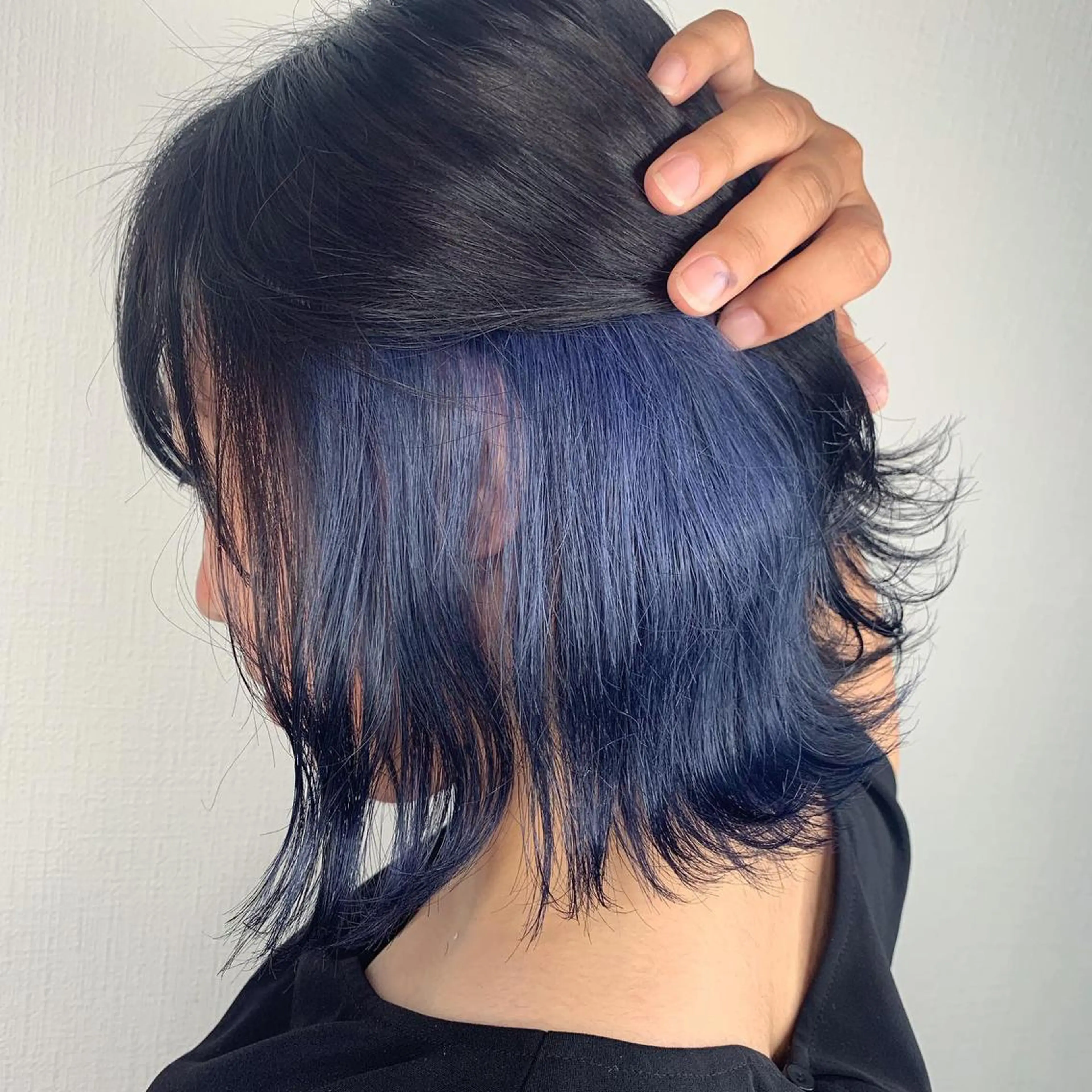 ミディアム ヘアカラー 佐藤 香太のヘアスタイル