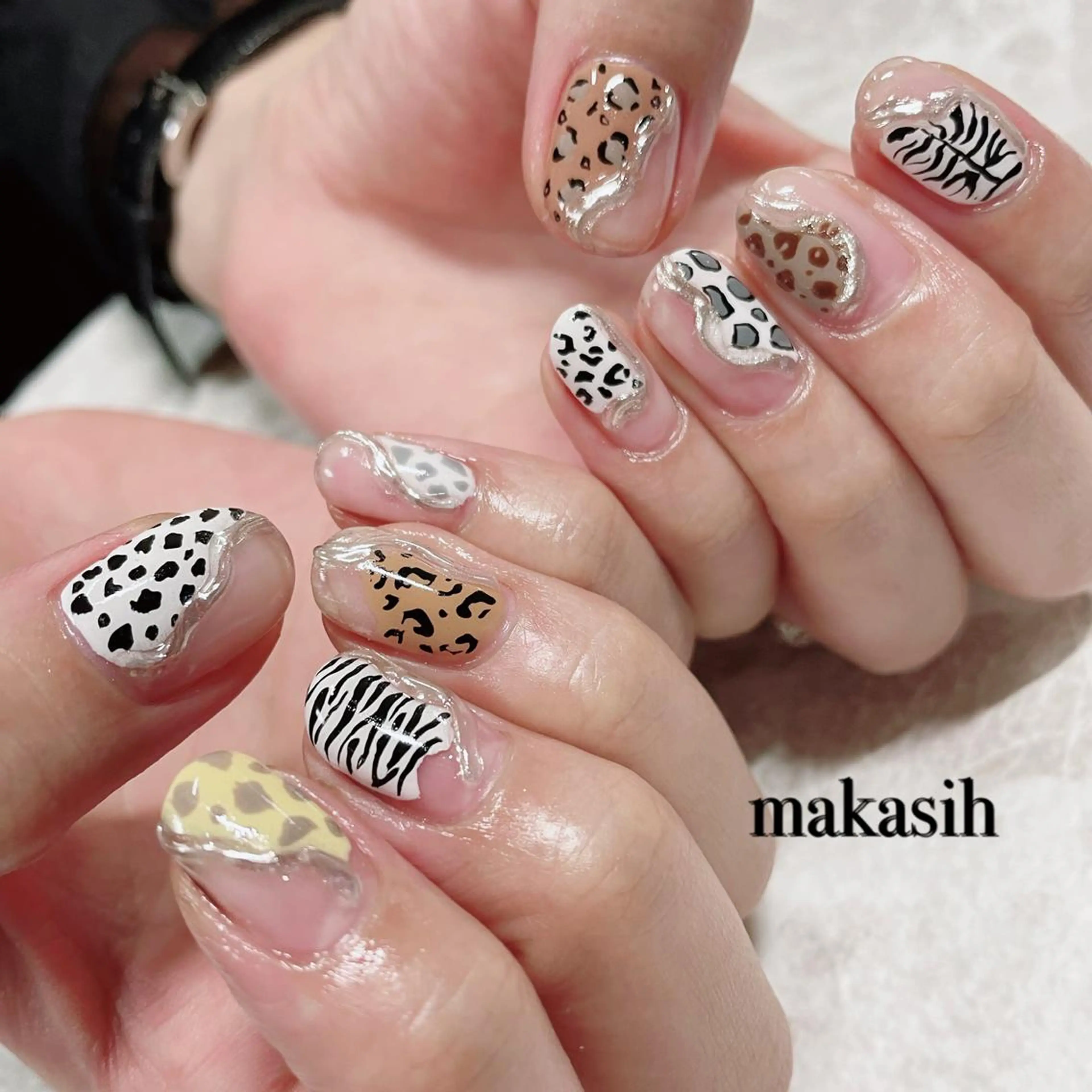 ネイル アニマル柄 濱田 美菜子のエステ・リラクイメージ