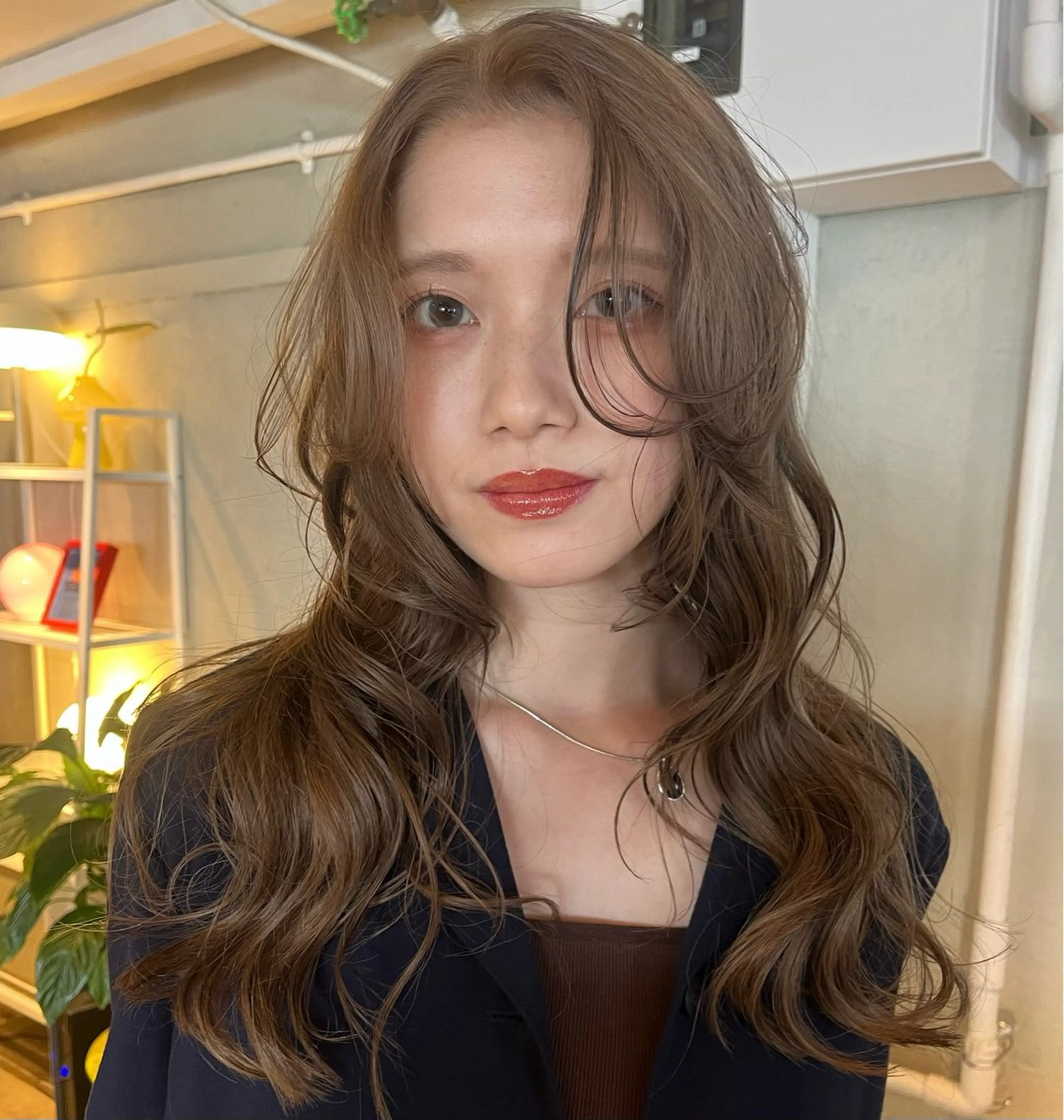 ロング カラー ヘアアレンジ ヘアカラー トリートメント ヘアセット ボブハイトーン🦖 デザインMAMIのヘアスタイル