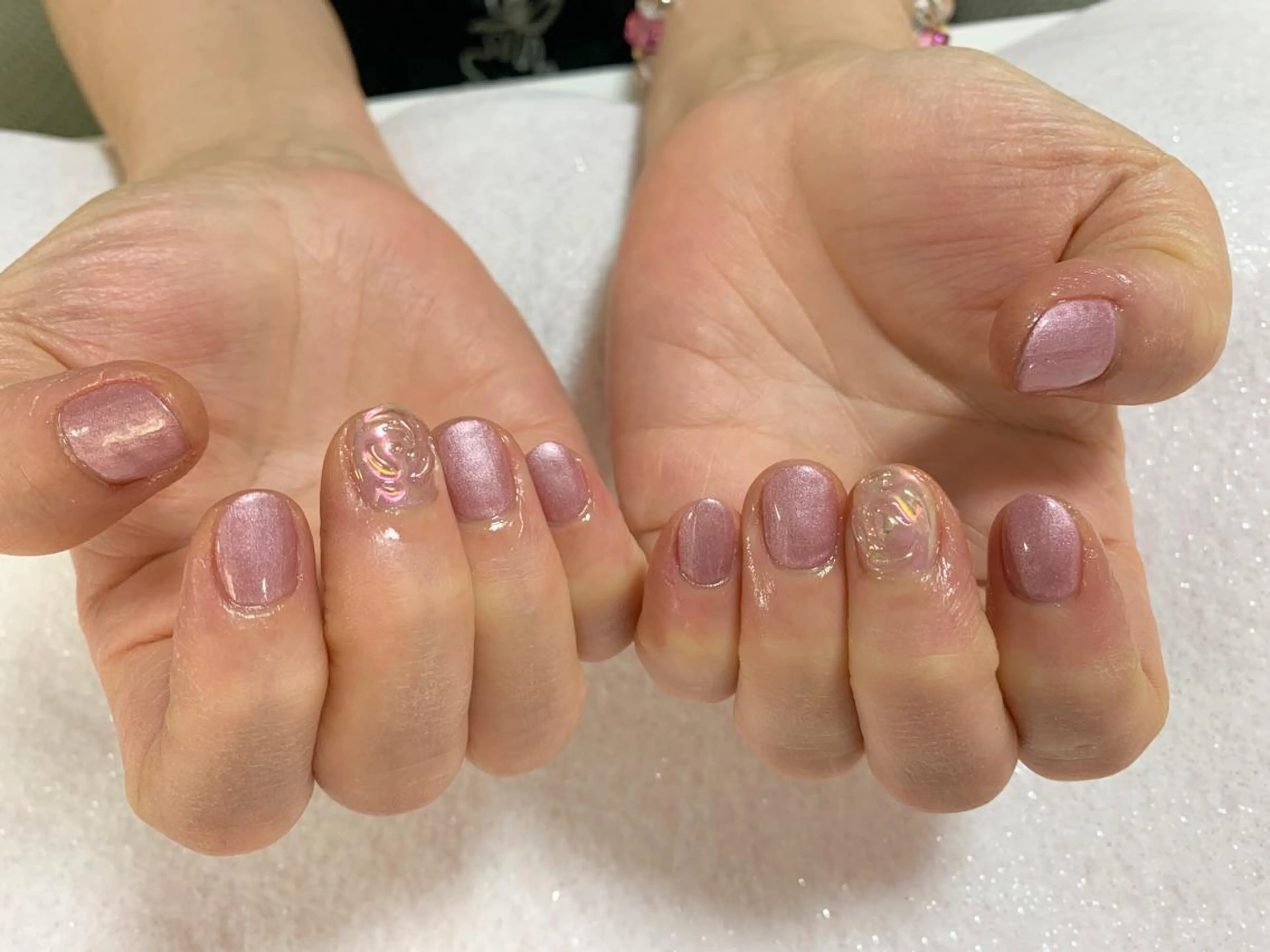 ネイル ショートネイル 手塚 里奈のネイルデザイン