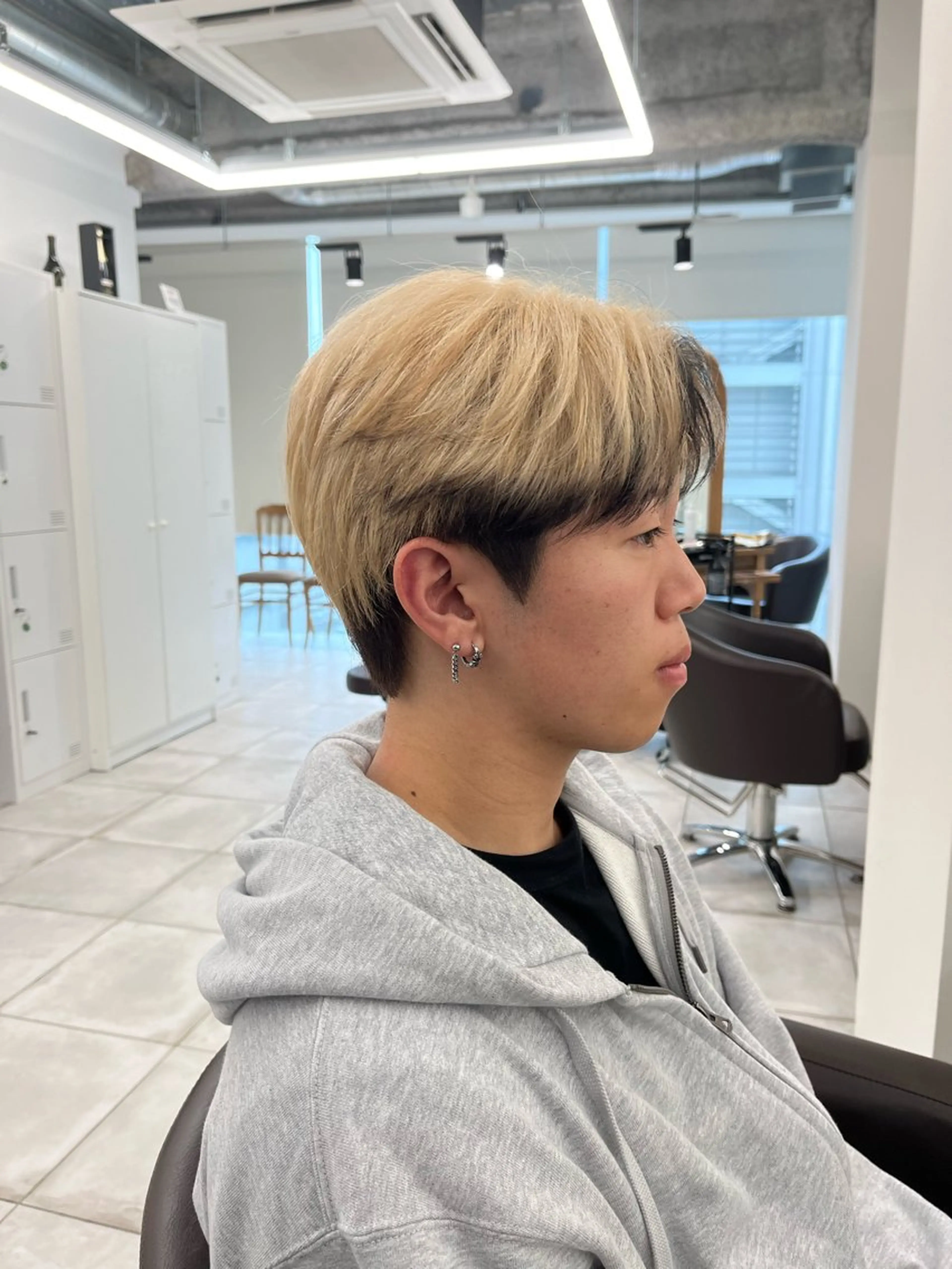 ショート カラー メンズ 🏆メンズヘア特化 🥇代表りんぺーのヘアスタイル