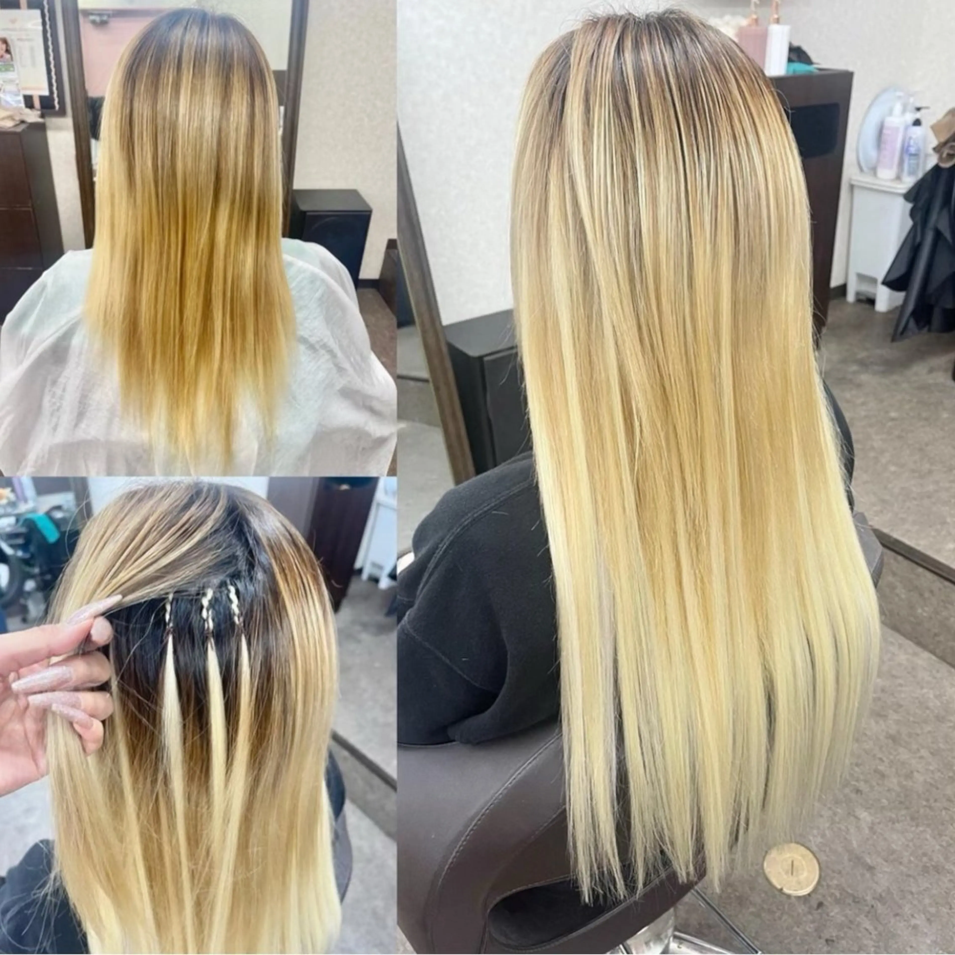 セミロング ヘアアレンジ エクステ 池田 景子のヘアスタイル