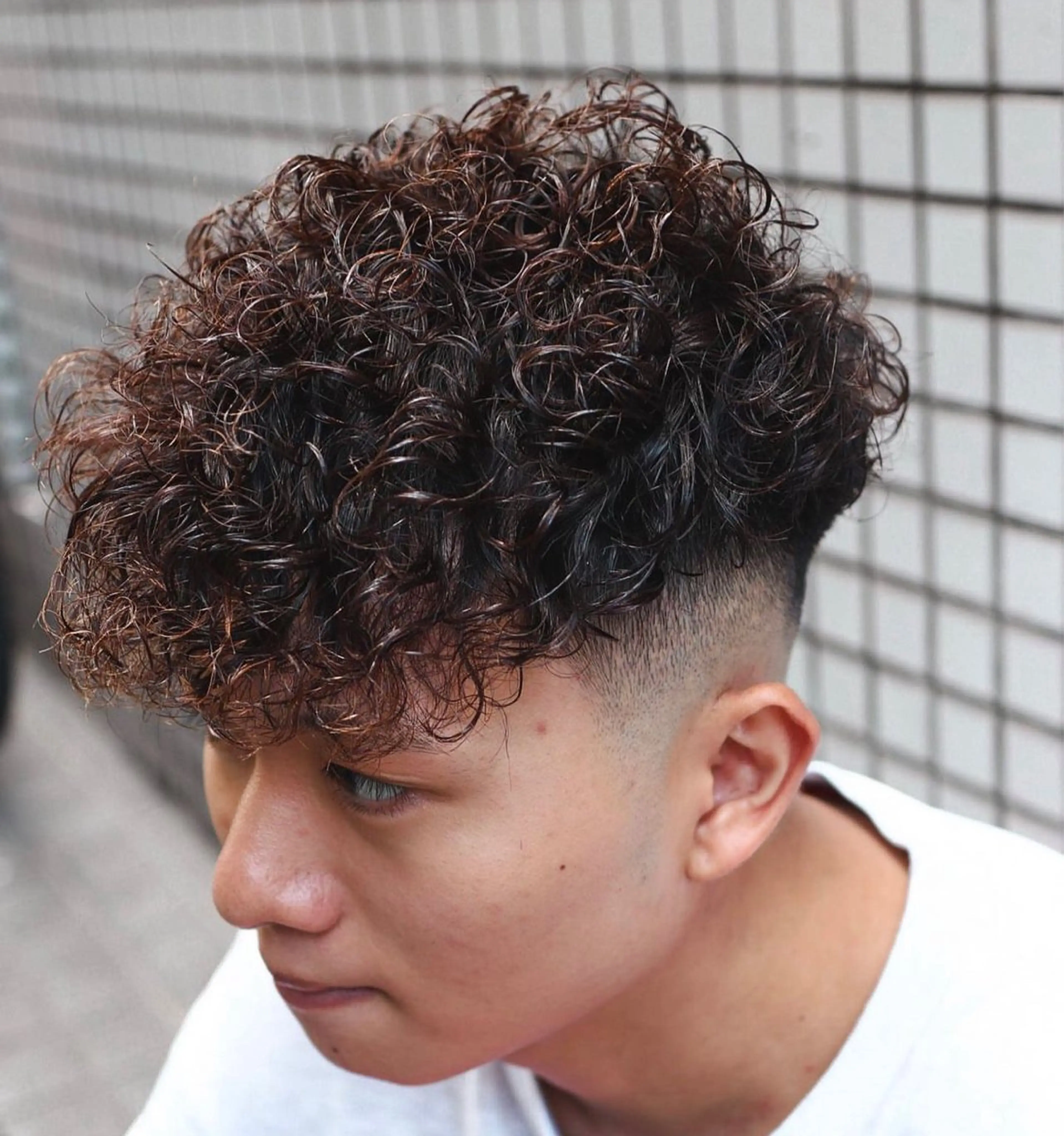 ショート カラー パーマ メンズ 💈men's💈 satoru中目黒のヘアスタイル