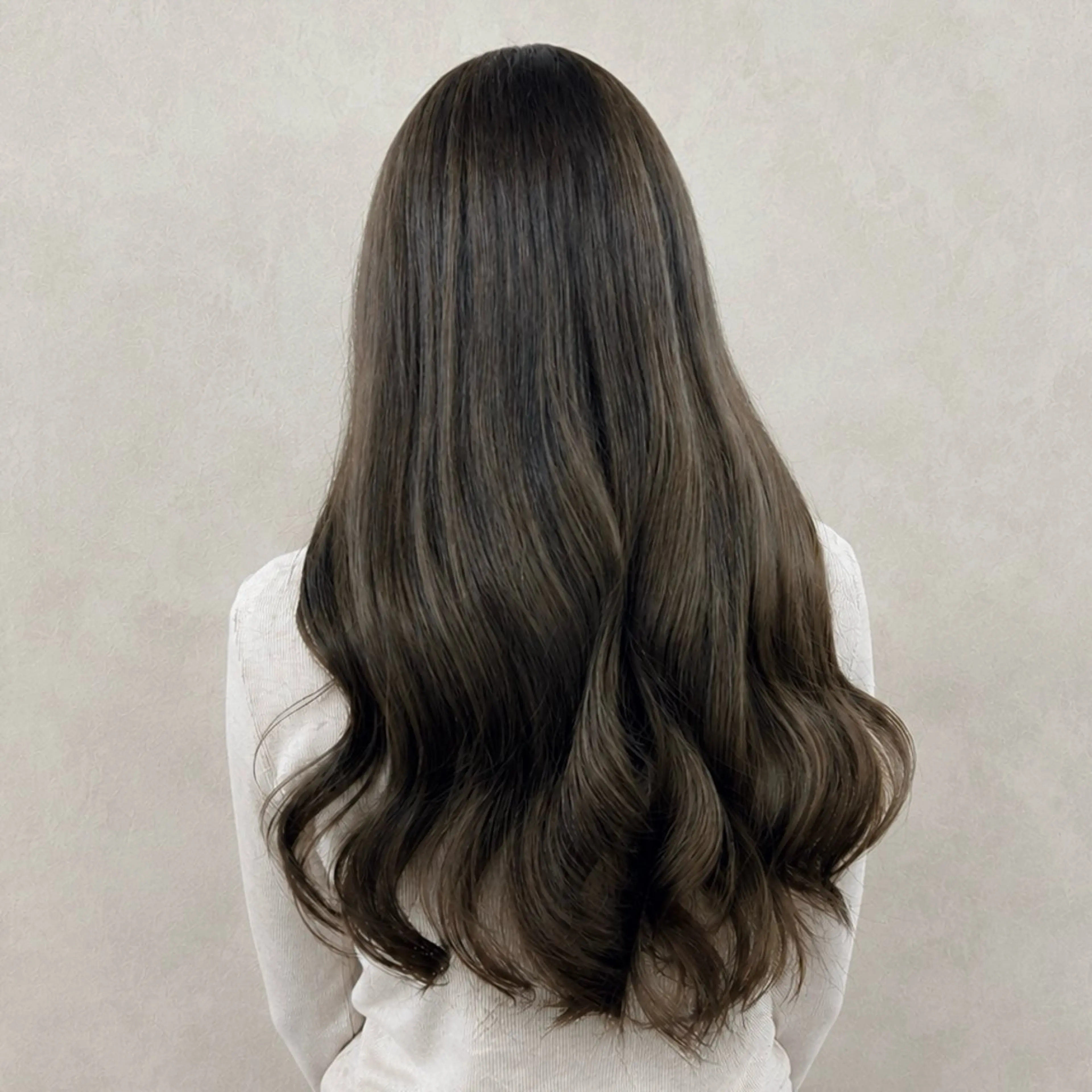ロング カラー ヘアカラー トリートメント 梅原 姫🍬🐰のヘアスタイル