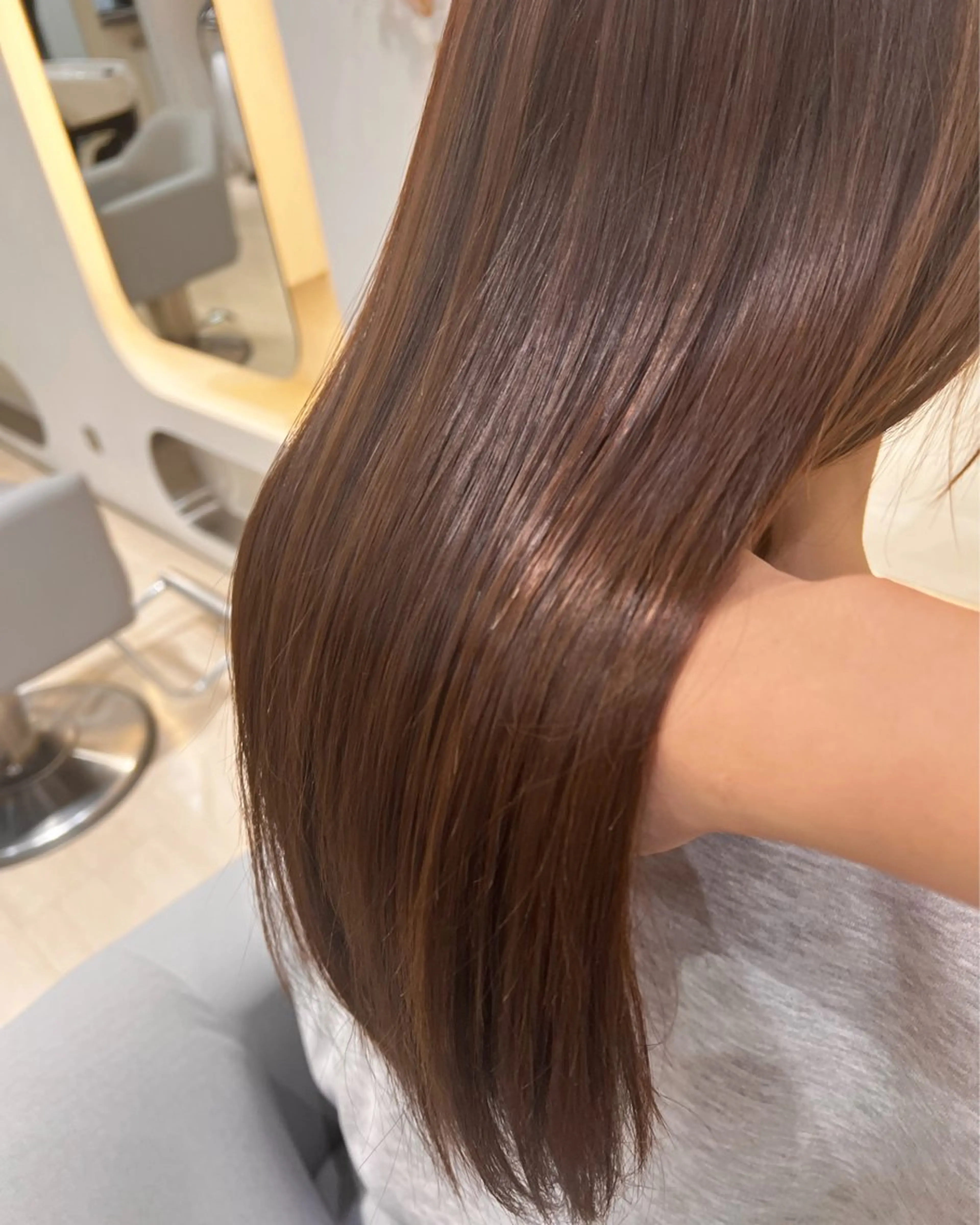 ミディアム カラー パーマ ヘアアレンジ トリートメント 堀井 凌平のヘアスタイル