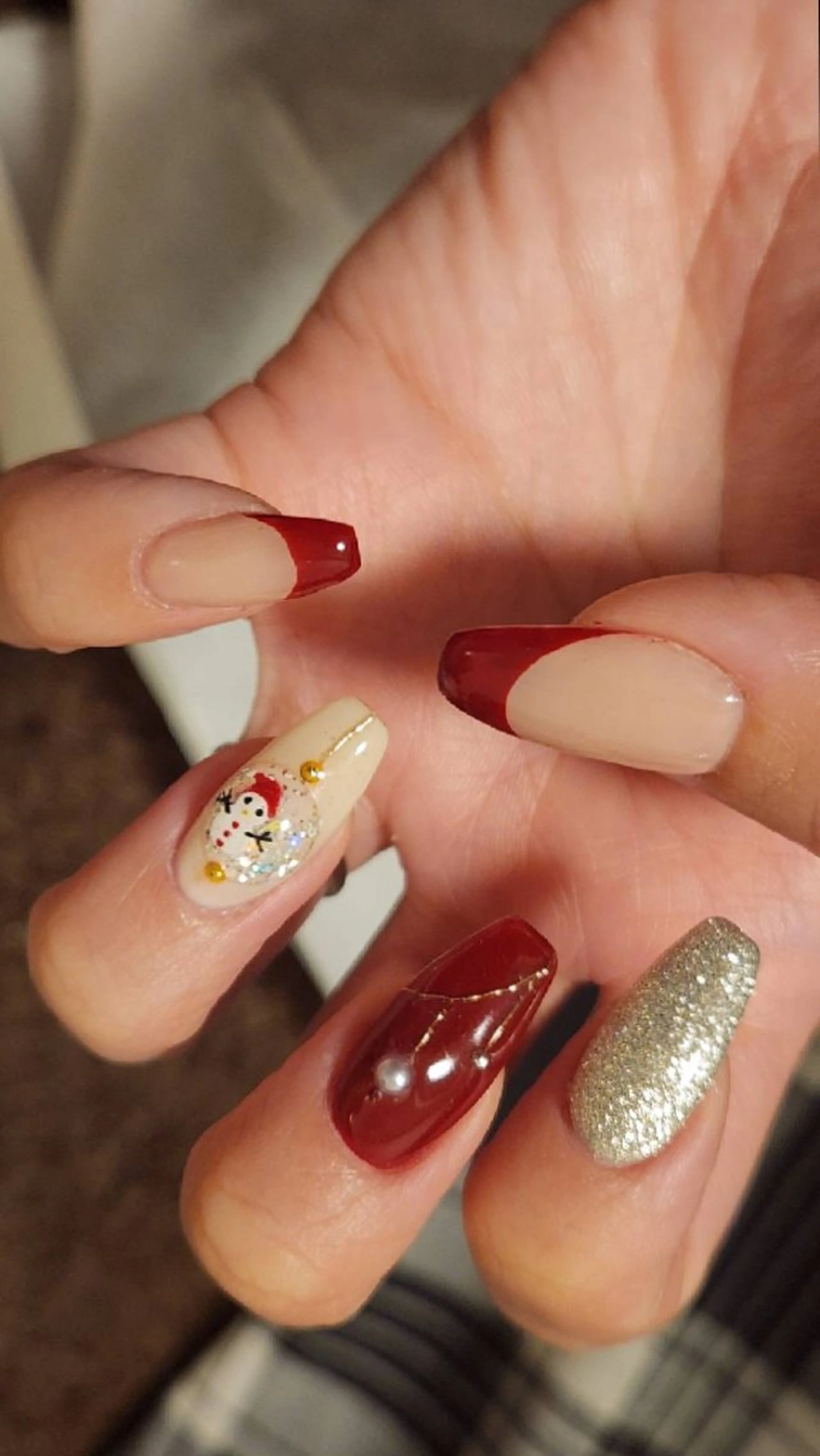 ネイル 冬ネイル クリスマス T's nailのネイルデザイン