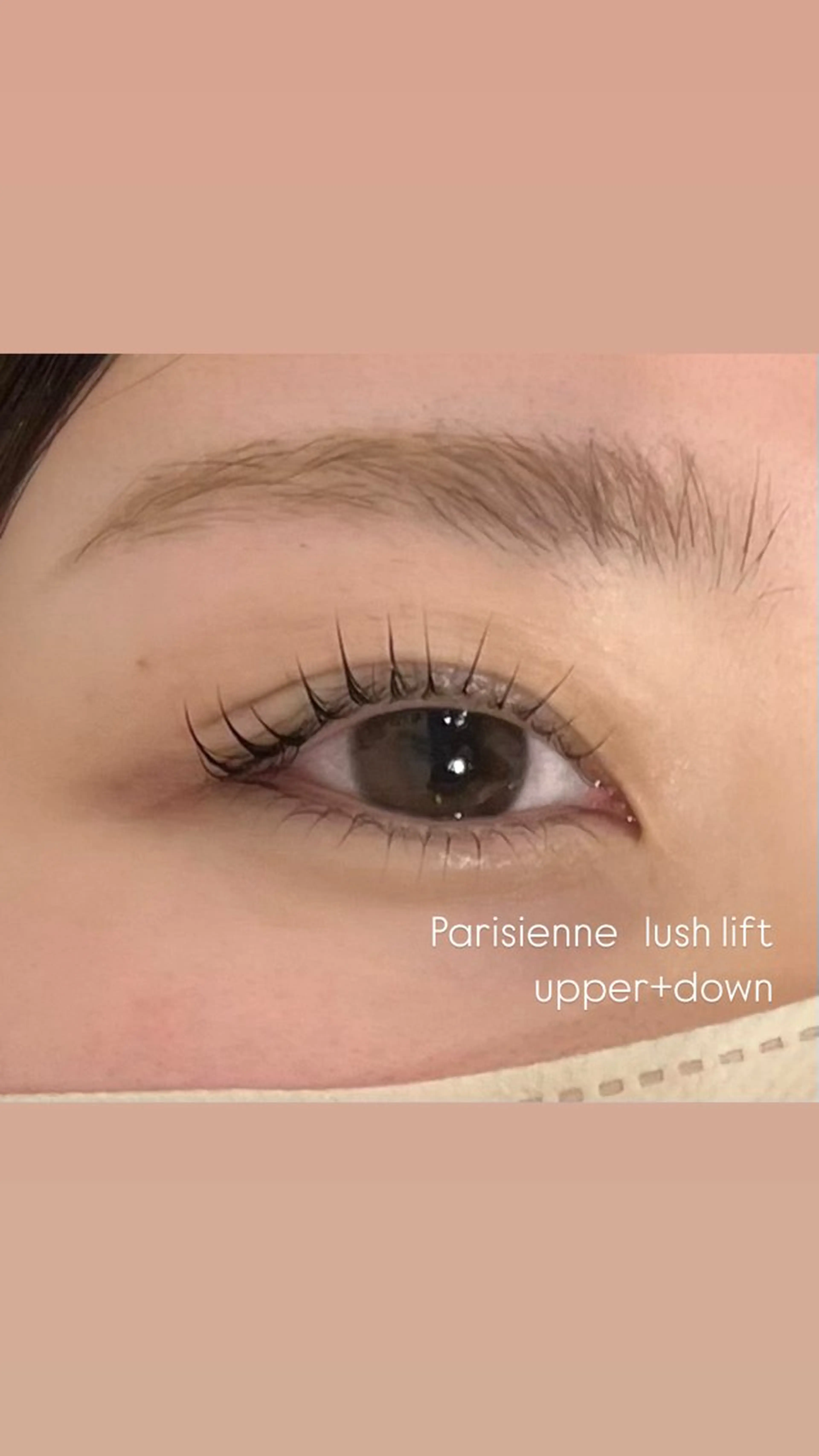 マツエク・マツパ パリジェンヌラッシュリフト sol soraのマツエク・マツパデザイン