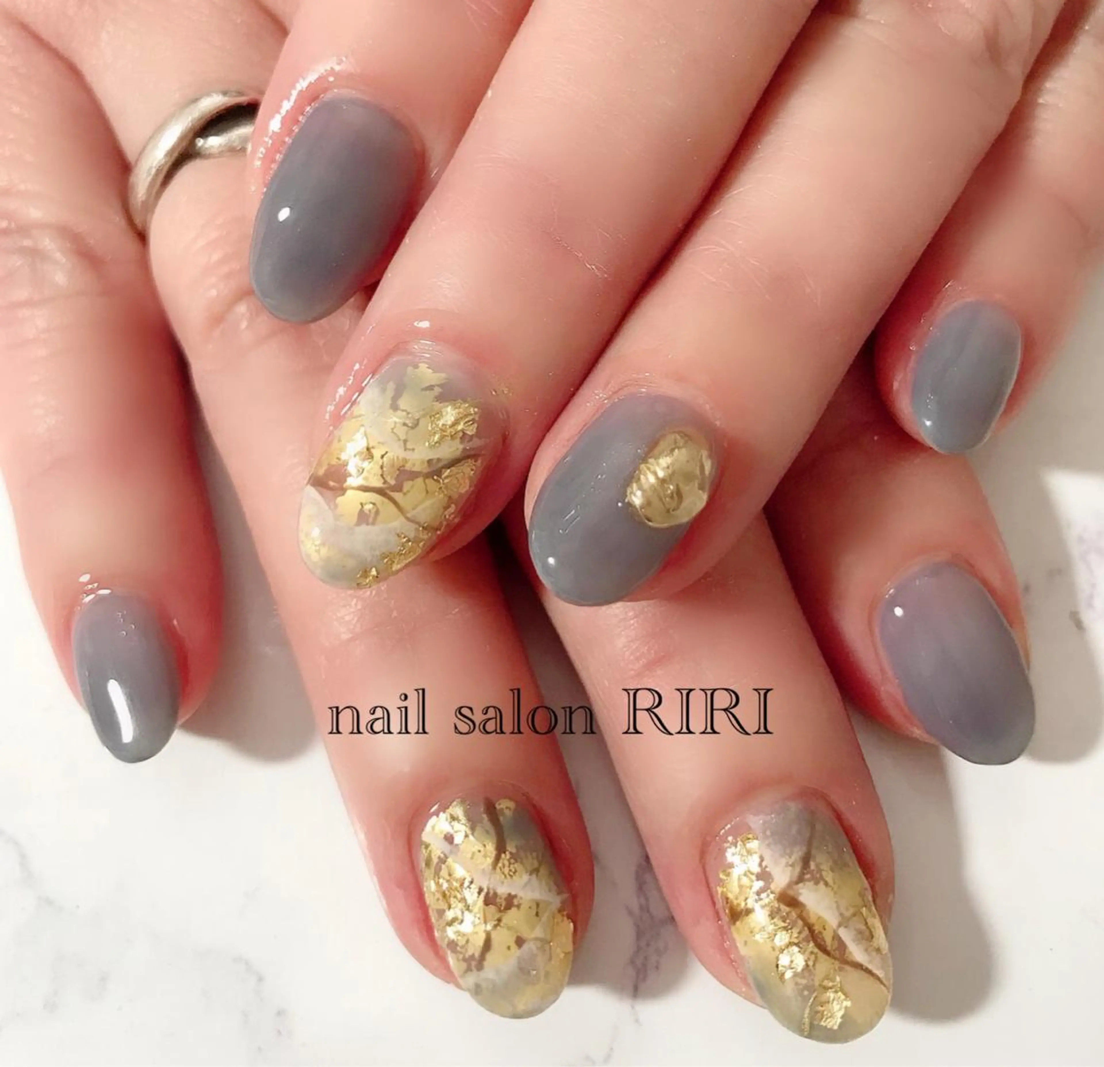 ネイル 大理石ネイル(マーブル) private  nail  salon RIRI所属・RIRI リリのネイルデザイン