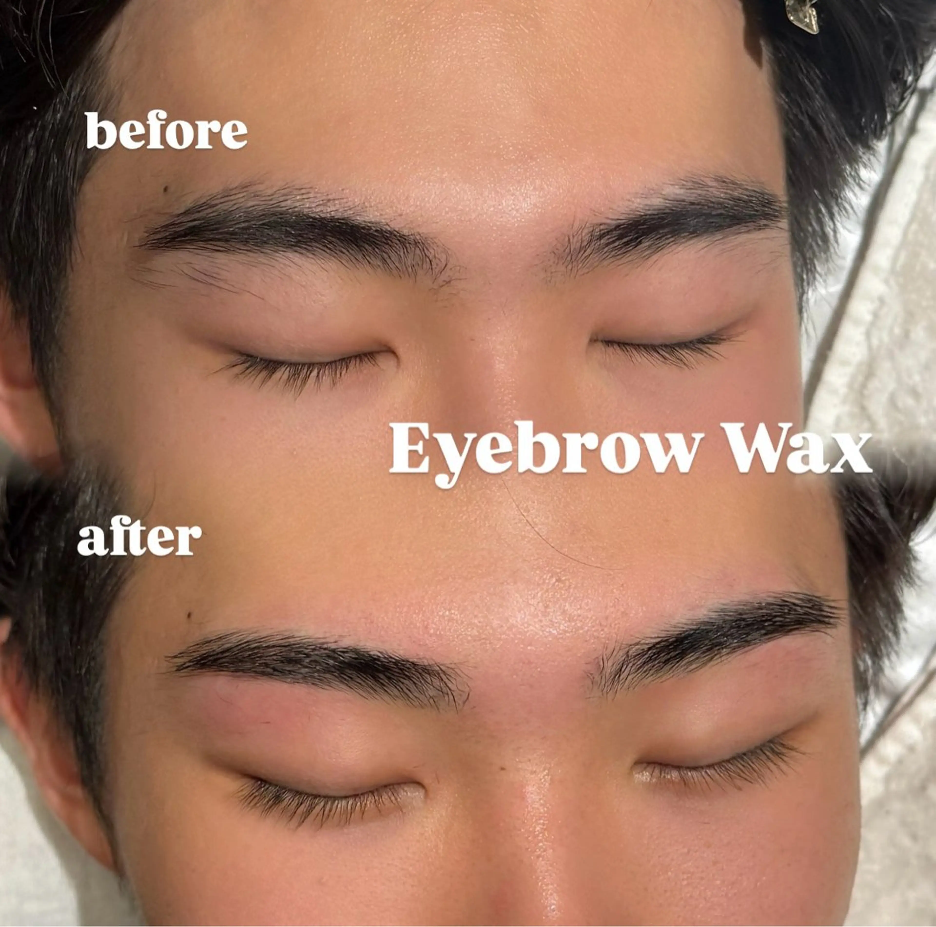 【眉毛ワックス💫】Waxで垢抜け ⚠️渋谷店と銀座/U店確認してから予約お願いします。の写真