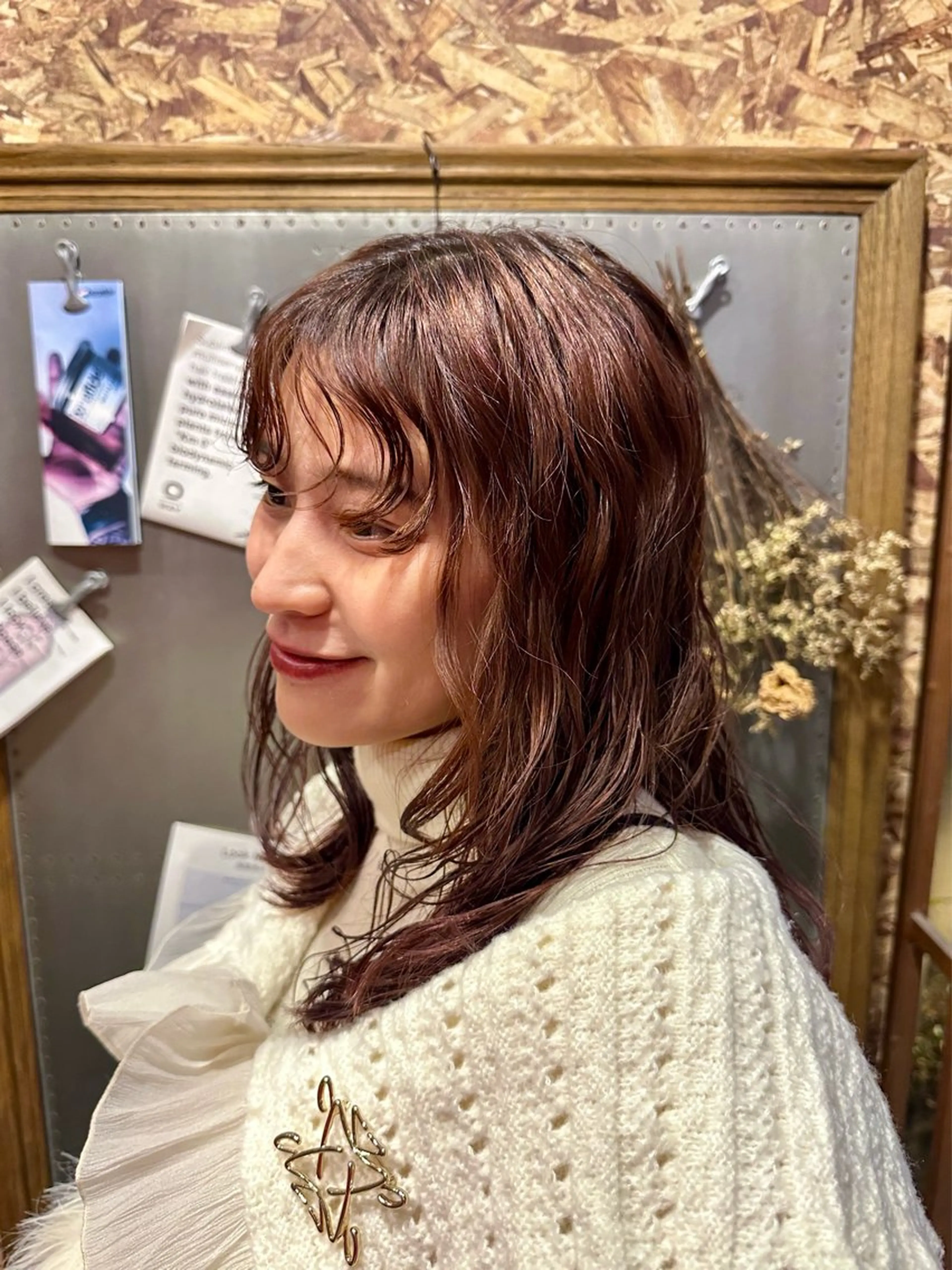 パーマ カット パーマ E  難波OCAT店所属・岩崎流成 スタイリストのヘアスタイル