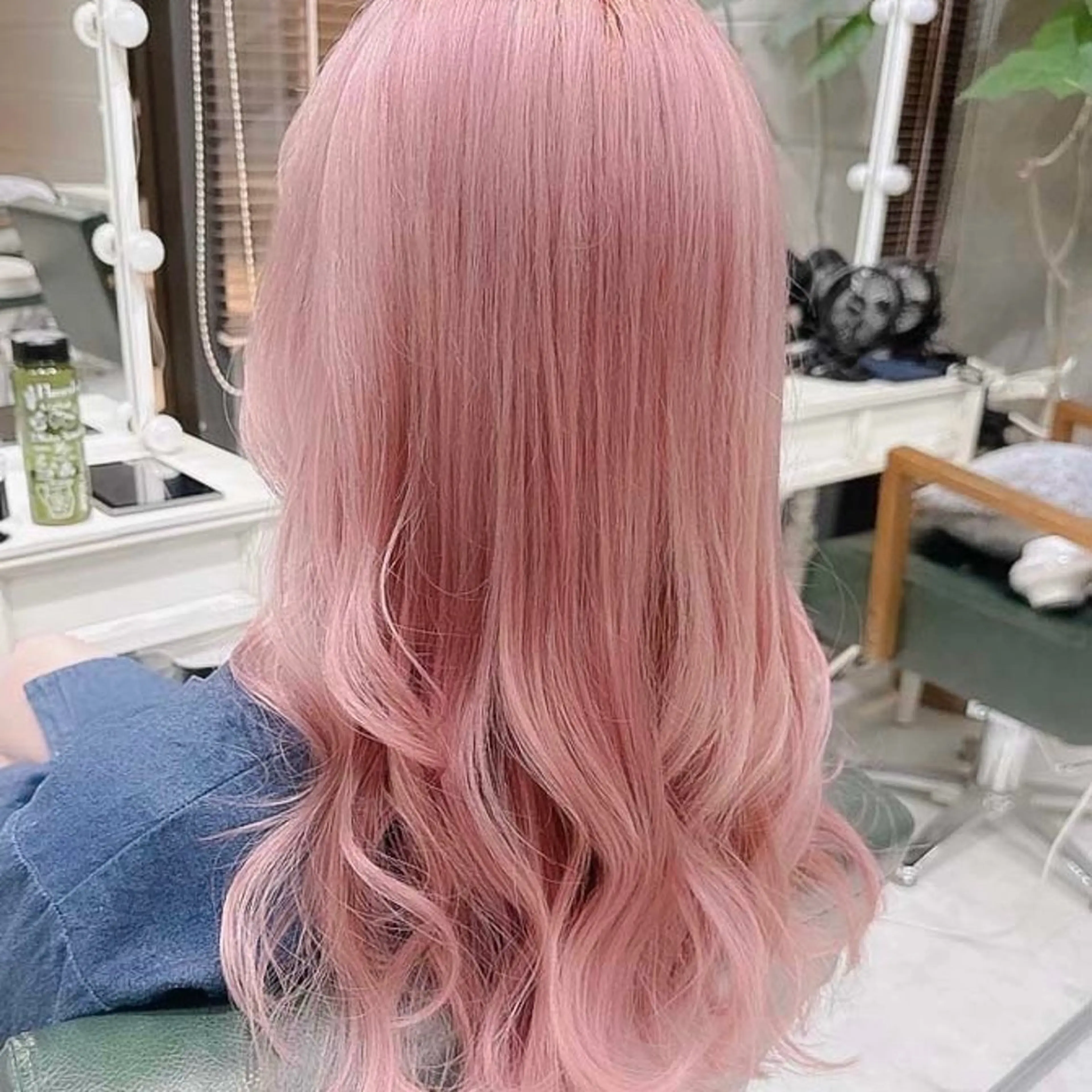 ロング カラー ブリーチ デザインカラー ハイトーンカラー ピンクカラー ホワイトピンク ヘアカラー トリートメント DAYS Men’sのヘアスタイル