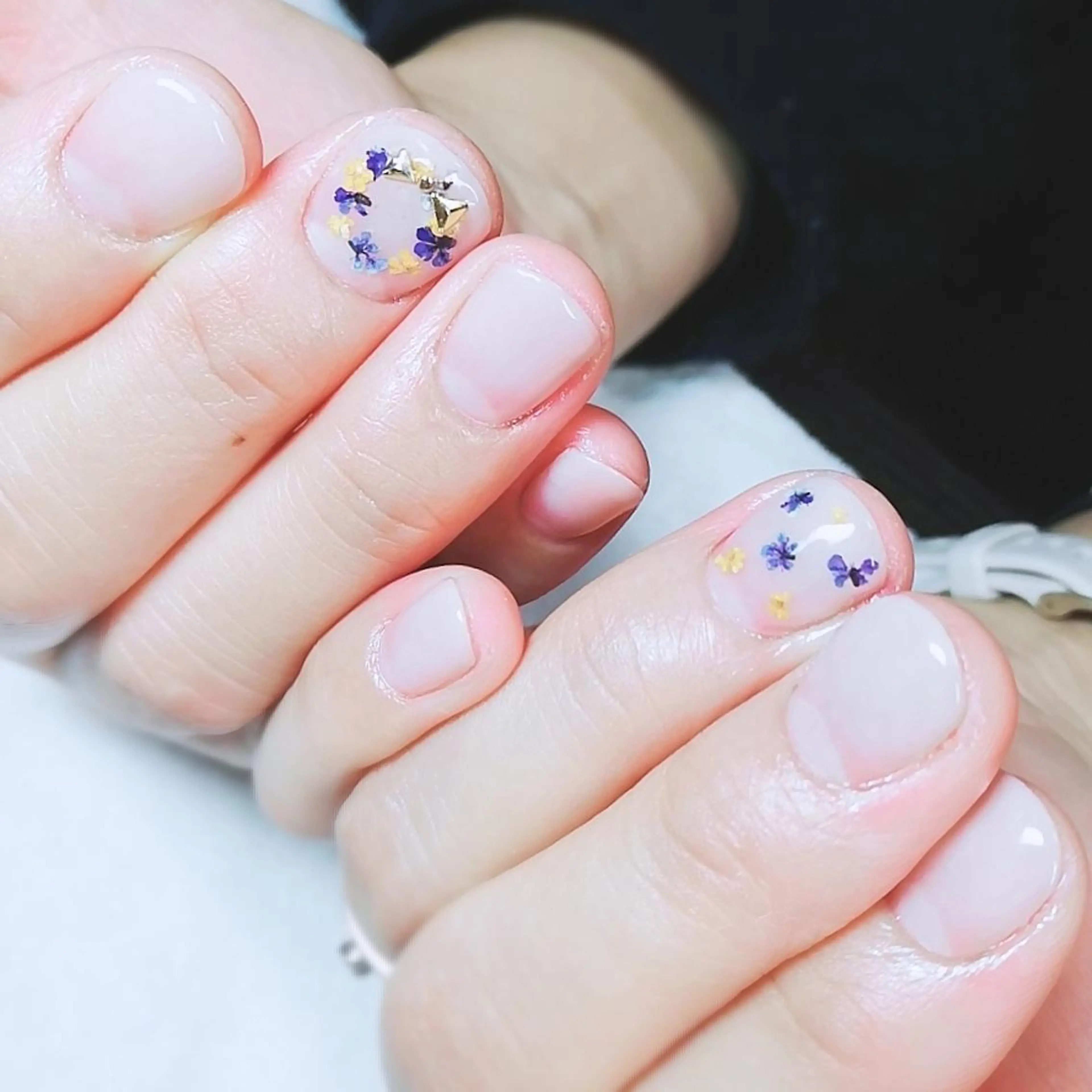 ネイル アートネイル グラデーション ハンドネイル 柴崎 美幸のネイルデザイン