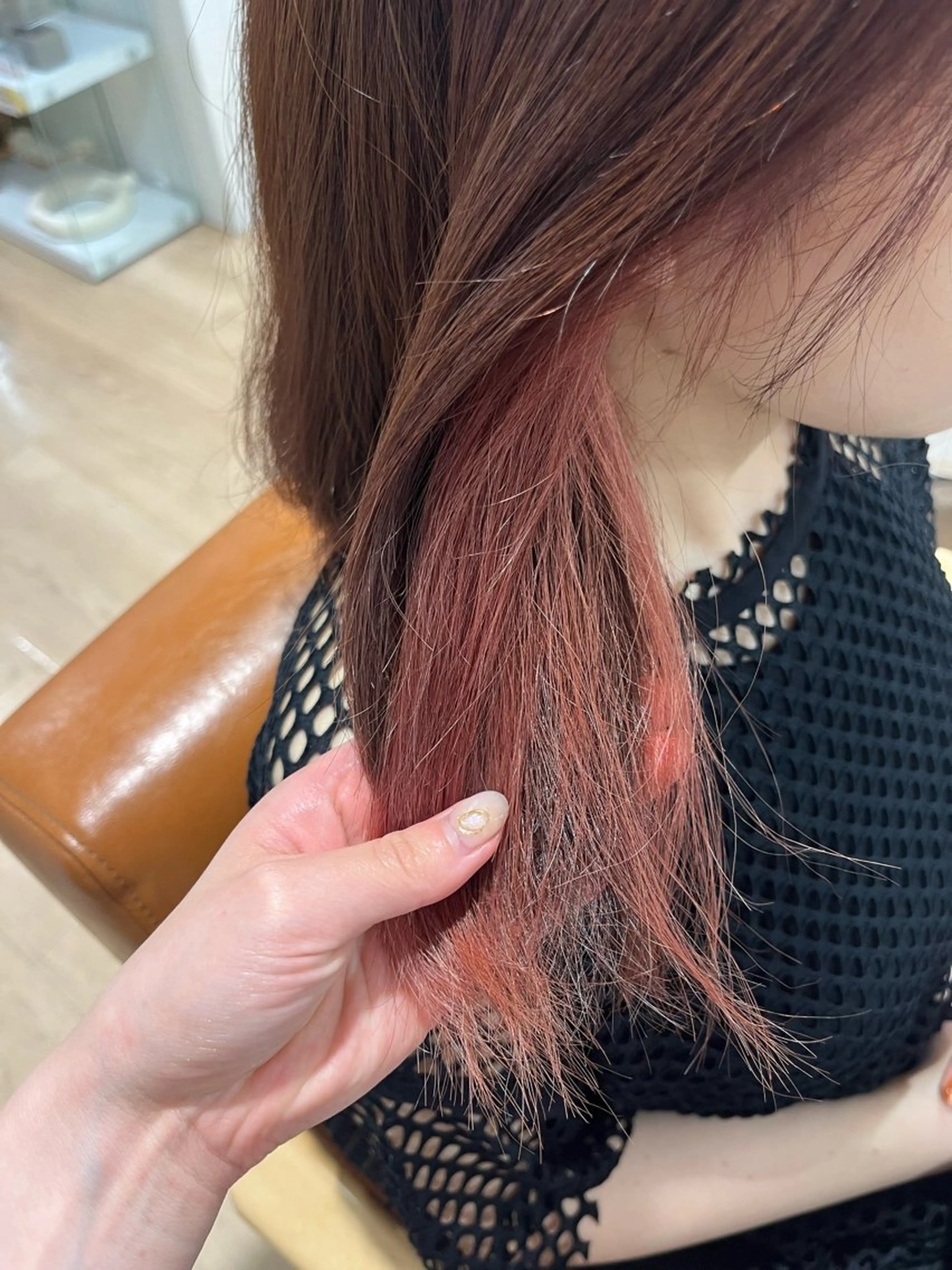 カラー ピンクカラー 金山/栄 伊藤菜々夏のヘアスタイル