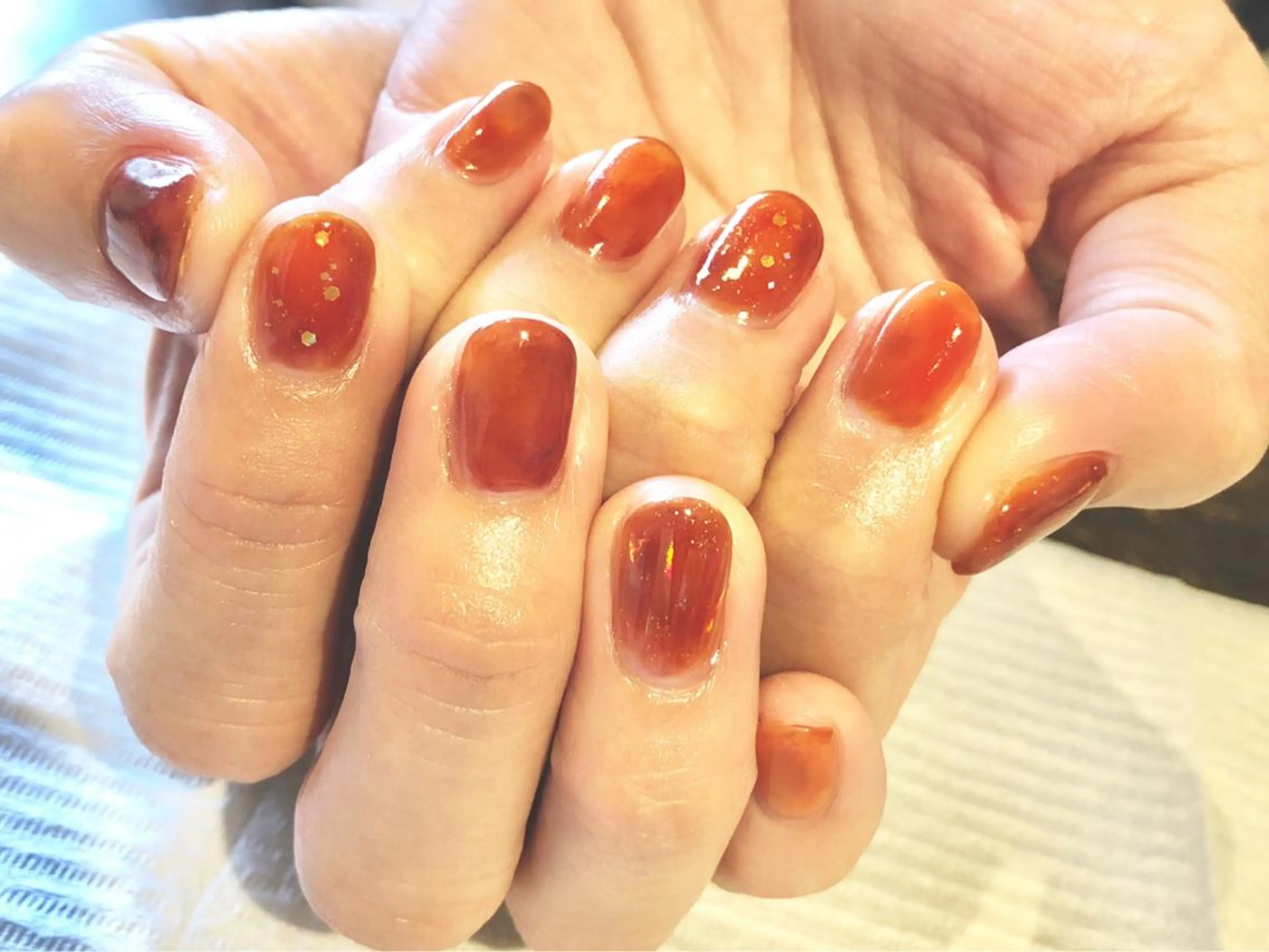 ネイル ニュアンスネイル TRAM-nail moriizumiのネイルデザイン