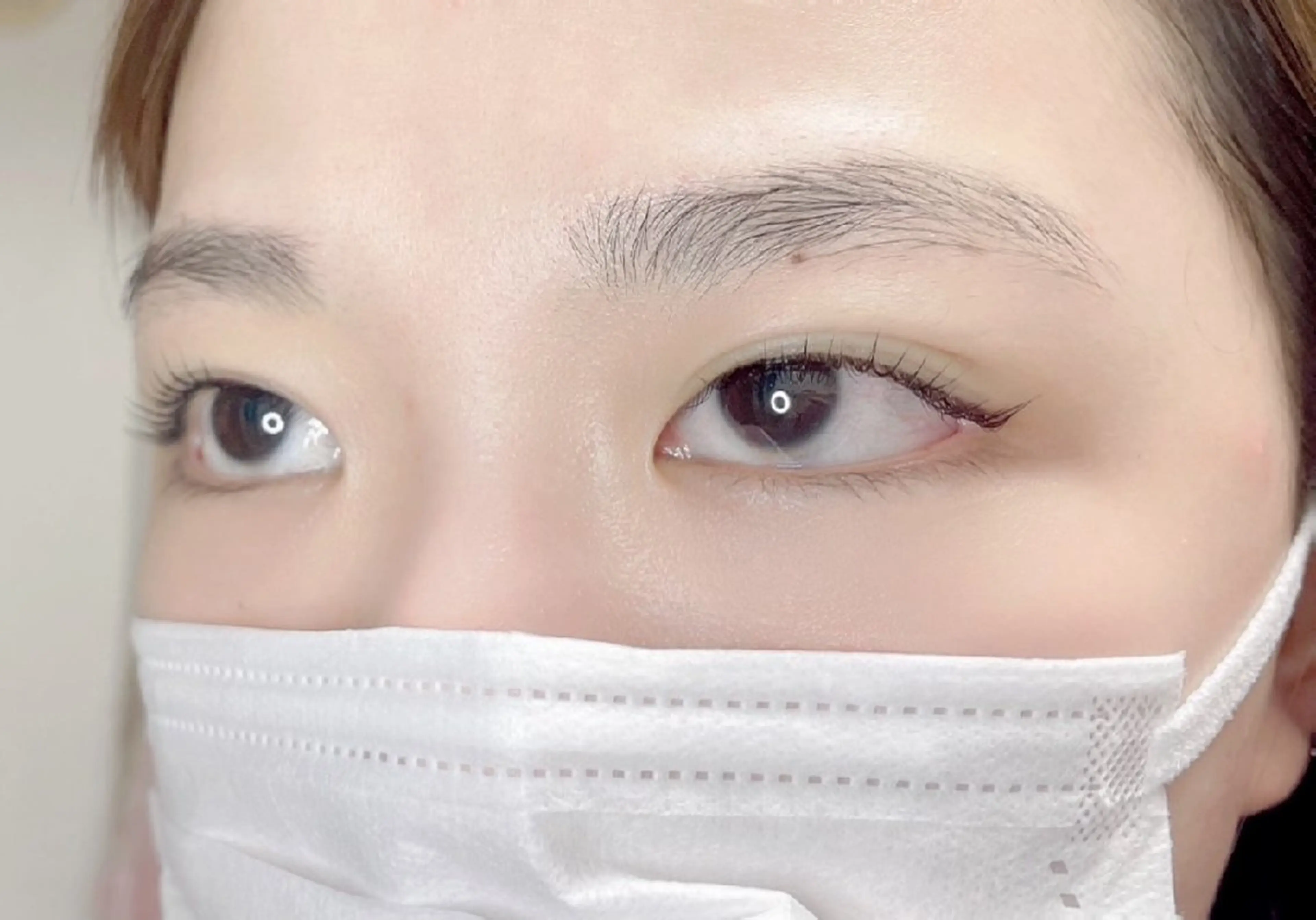 マツエク・マツパ パリジェンヌラッシュリフト 一重×まつ毛パーマ マツパ 吉岡 ゆうなのマツエク・マツパデザイン