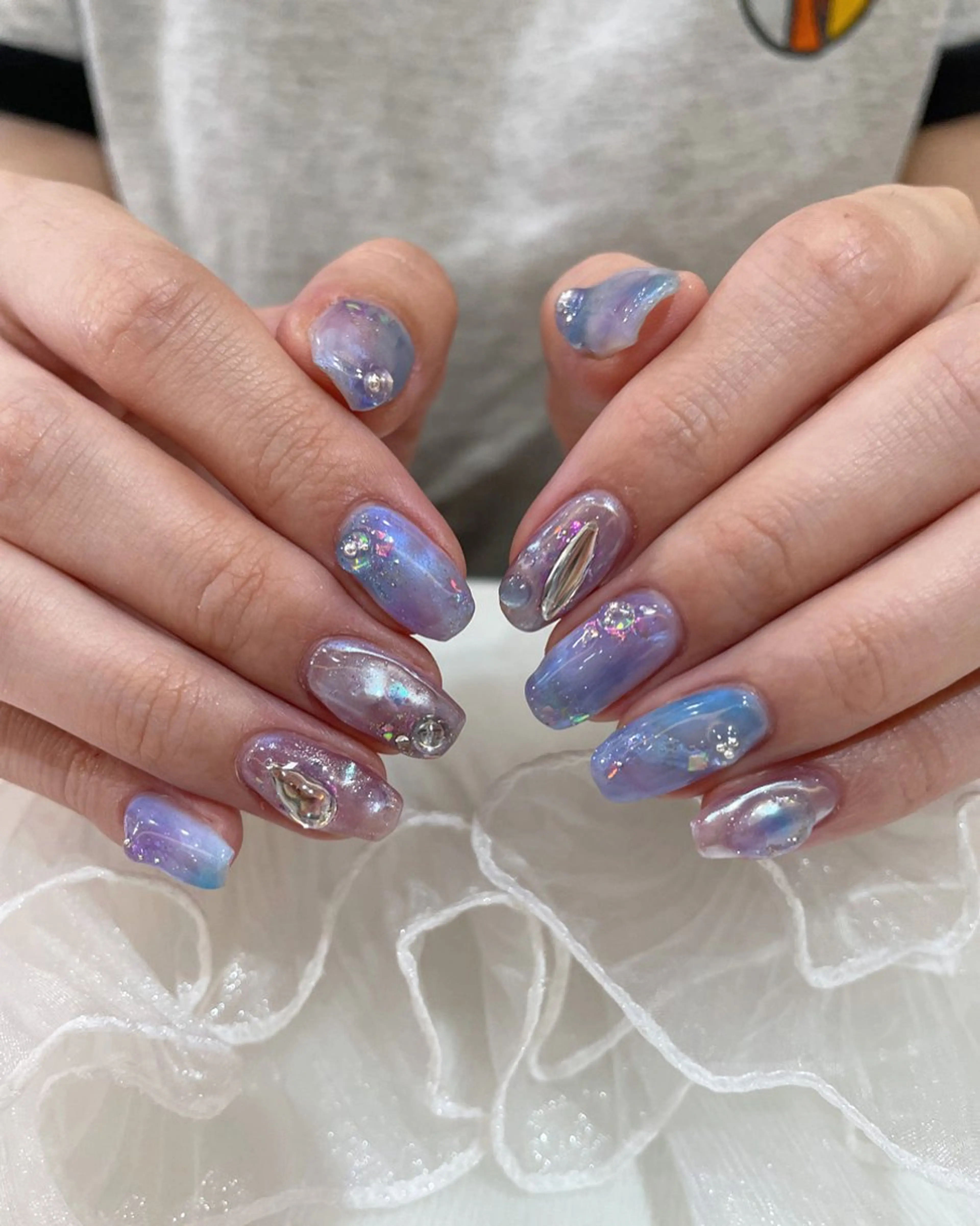 ネイル ‪るか/‪透明感 カラー/アレンジのヘアスタイル