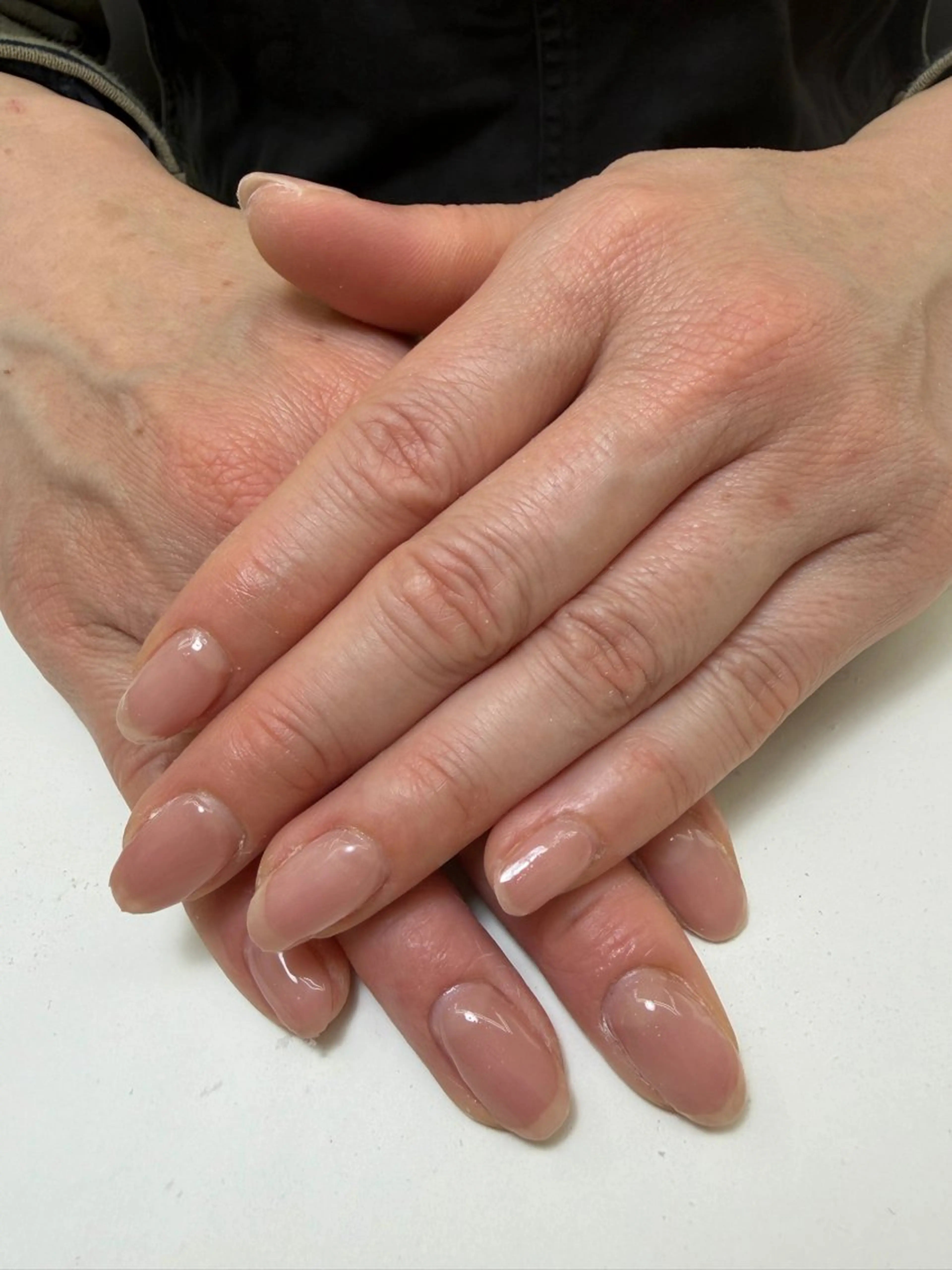 ネイル ワンカラーネイル クイーンステラ所属・眞鍋 歩のネイルデザイン