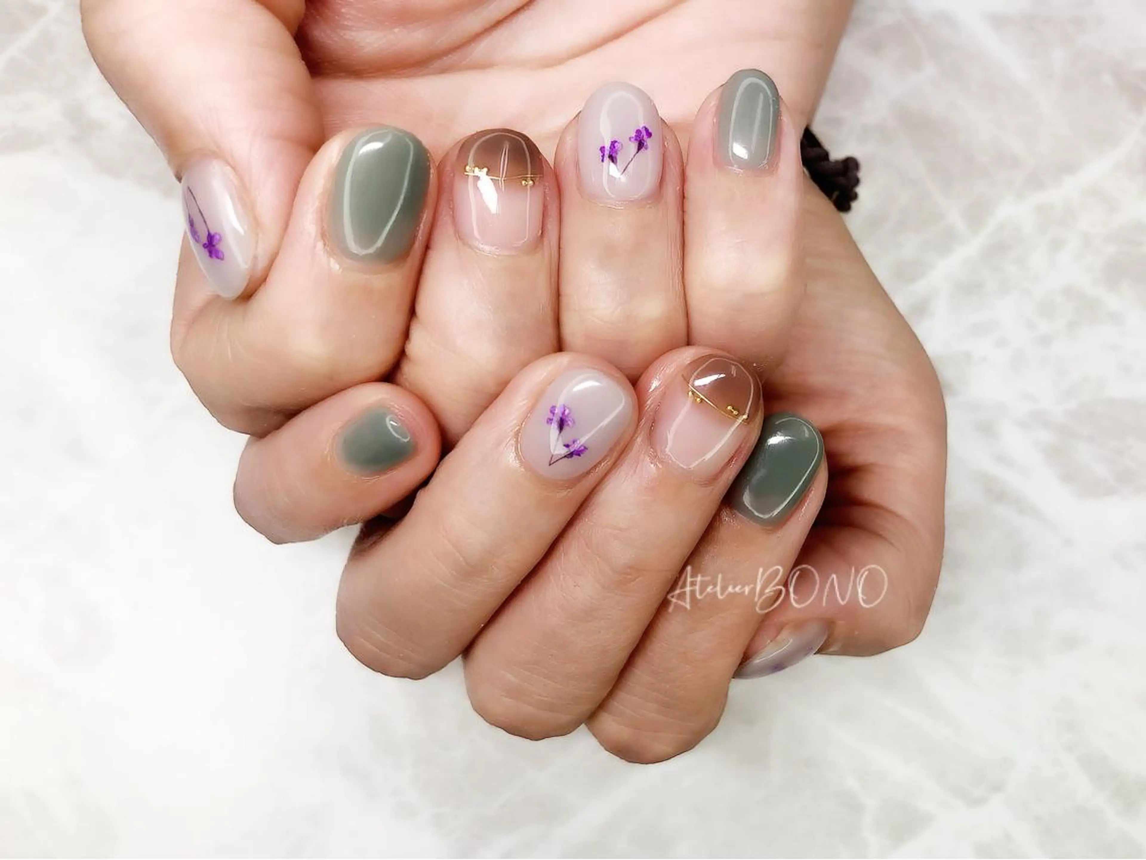 ネイル nail salon アトリエBONOのネイルデザイン